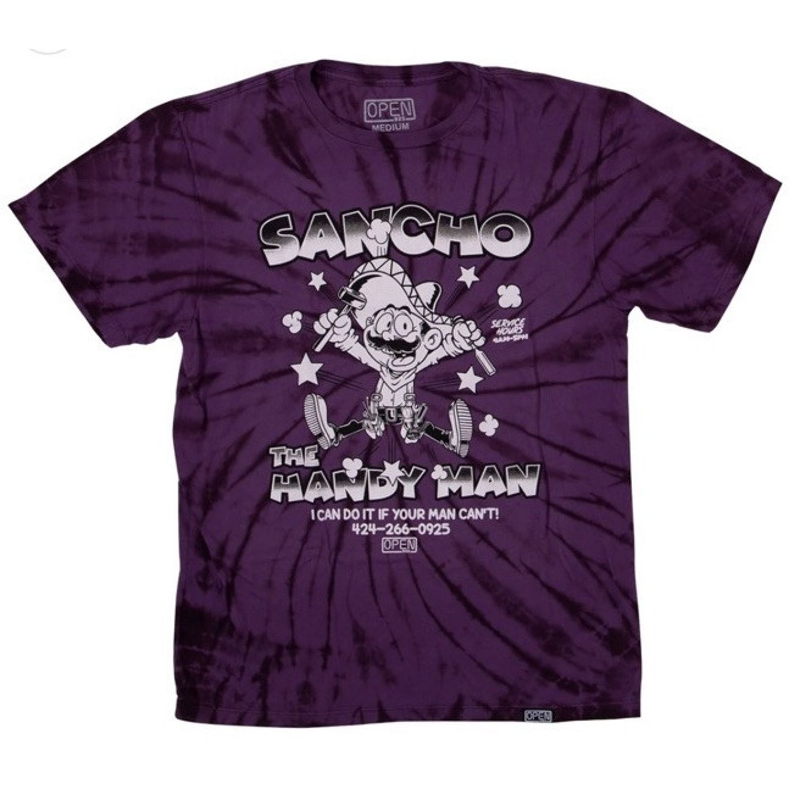 Other Sold Out Open 925, “Sancho. Screw, Nut, Bolt” Purple Tie-Die Size US M / EU 48-50 / 2 - 1 Thumbnail