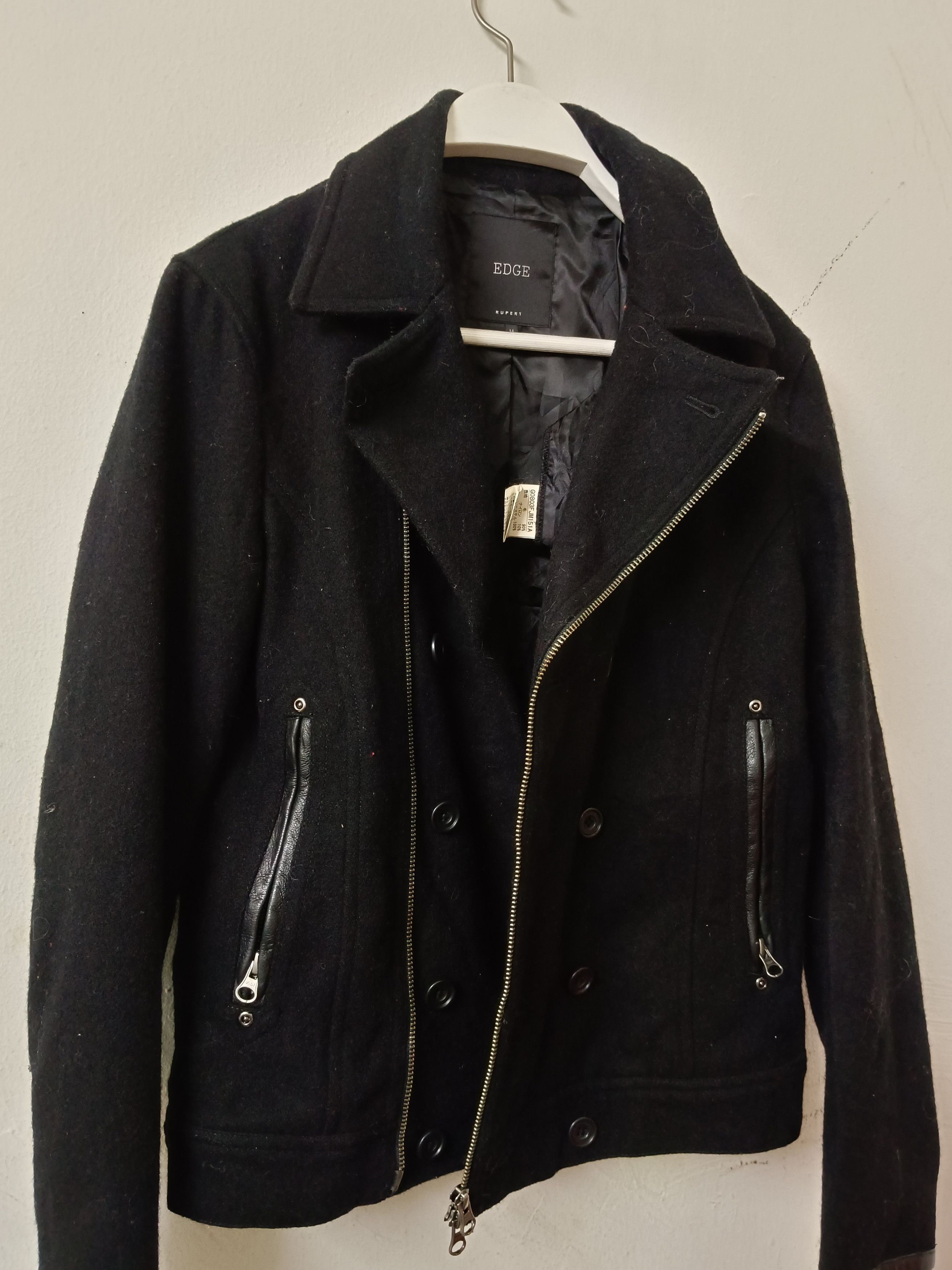 Vintage Japanese Brand EDGE RUPERT Wool Jacket Size US M / EU 48-50 / 2 - 2 Thumbnail