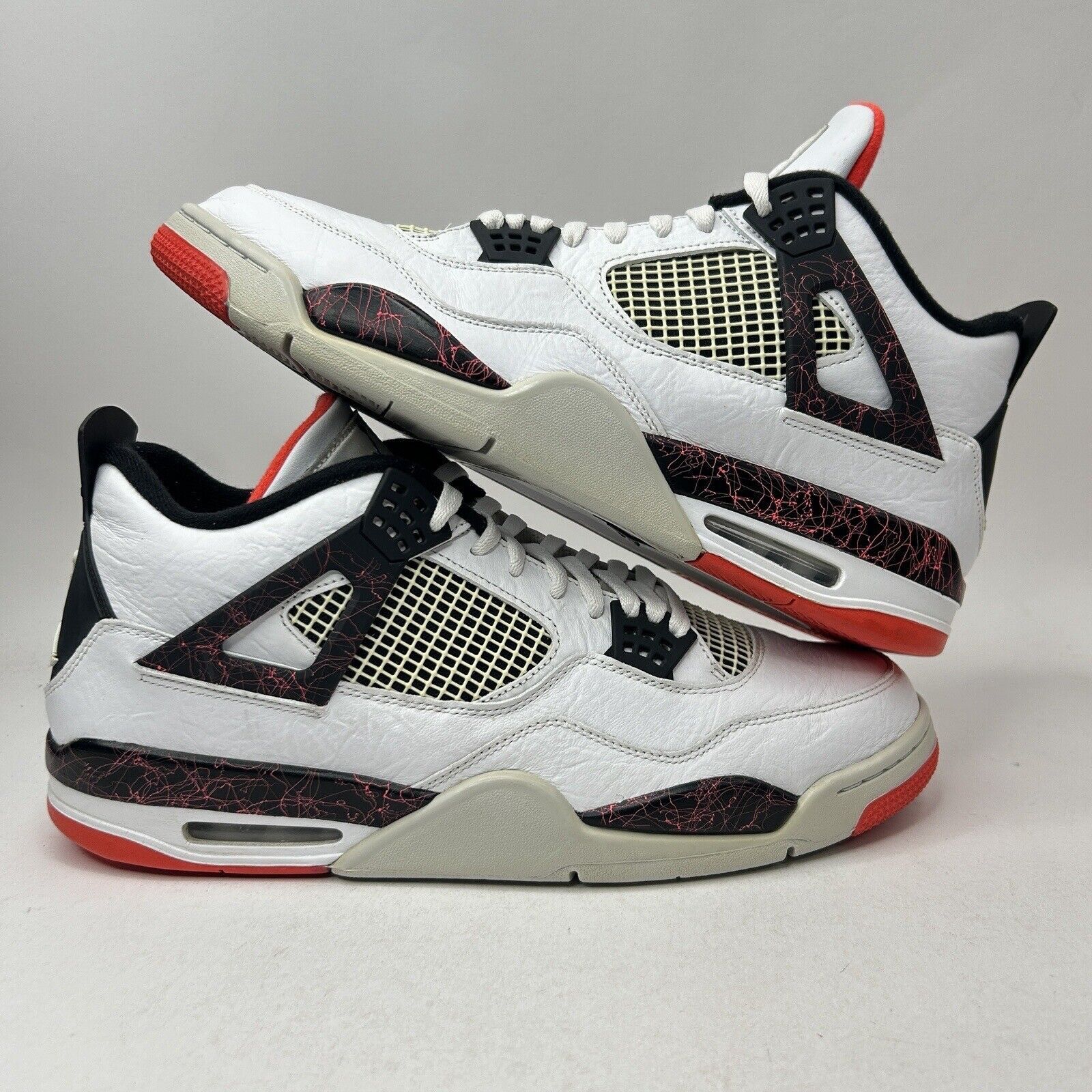 Nike Nike Air Jordan 4 Retro “Flight Nostalgia/Pale Citron” 2023 Size US 15 / EU 48 - 1 Thumbnail