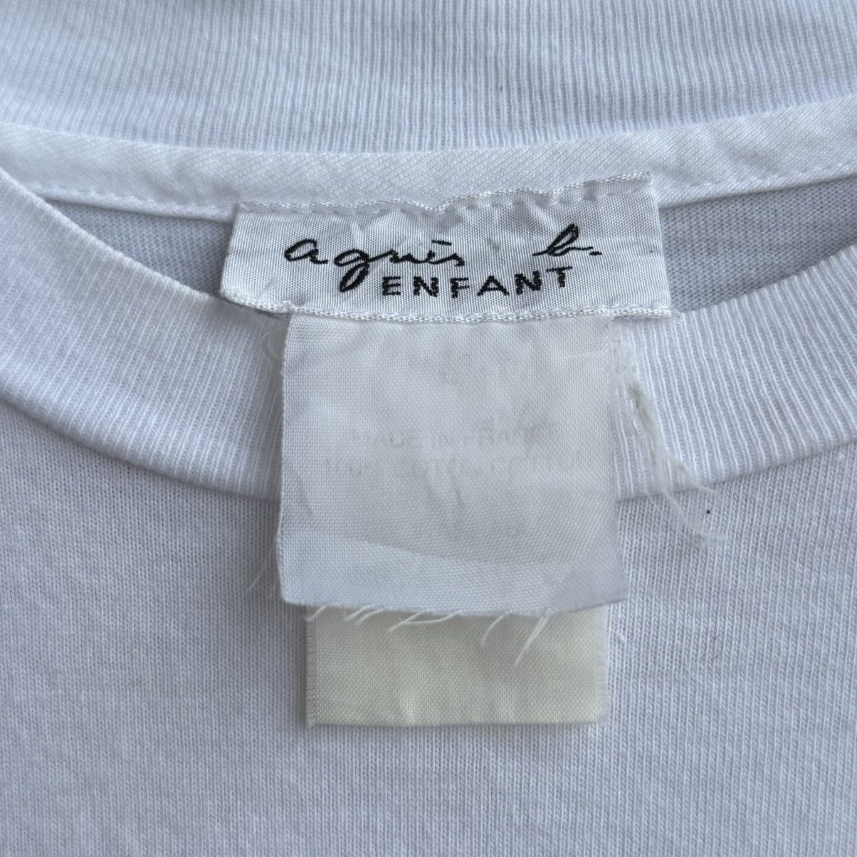 agnes b. Vintage agnes b. Enfant Crop Top Tee Size S / US 4 / IT 40 - 12 Thumbnail