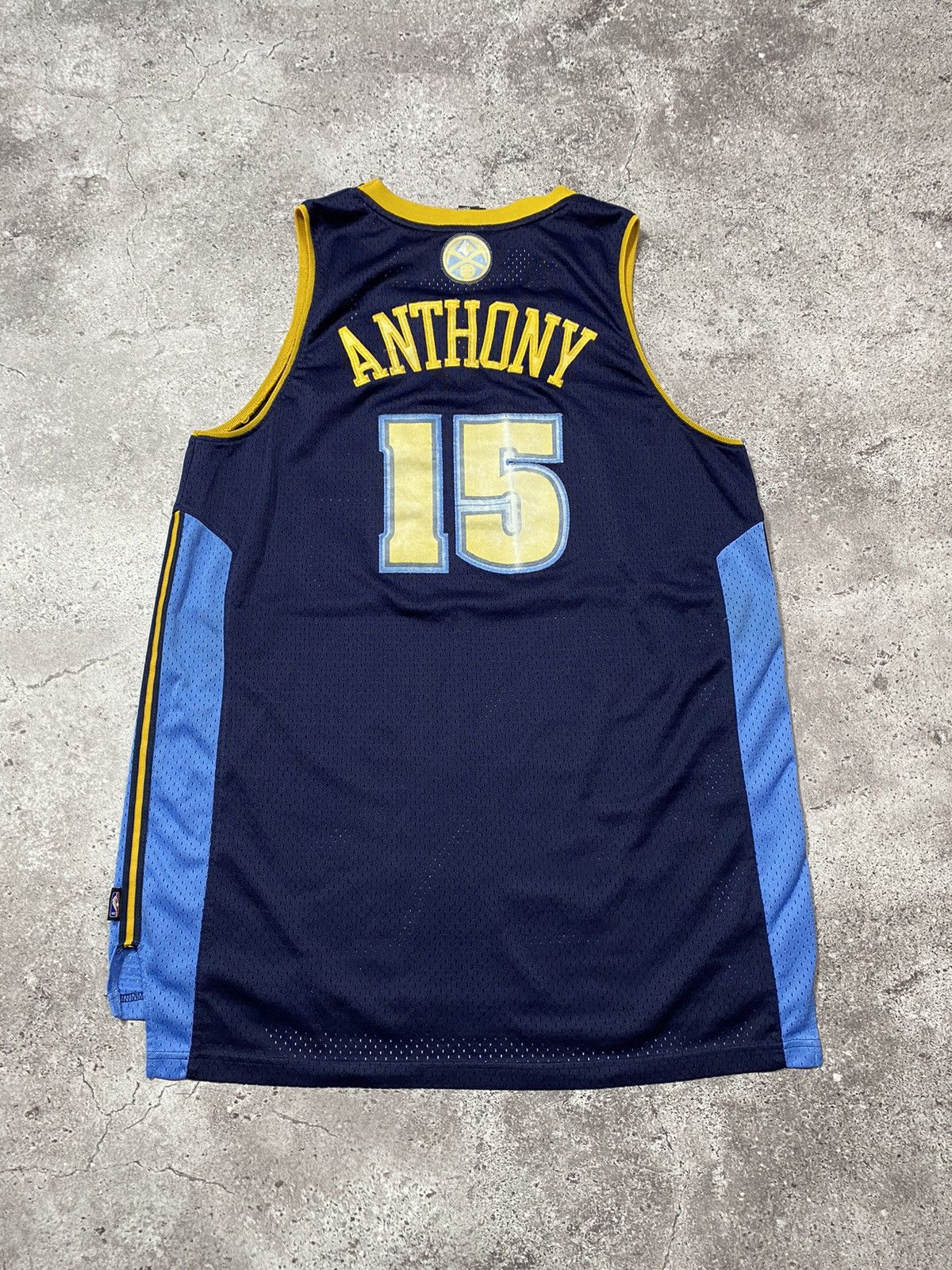 NBA Vintage Adidas DENVER NUGGETS #15 Anthony NBA jersey Size US XL / EU 56 / 4 - 2 Thumbnail