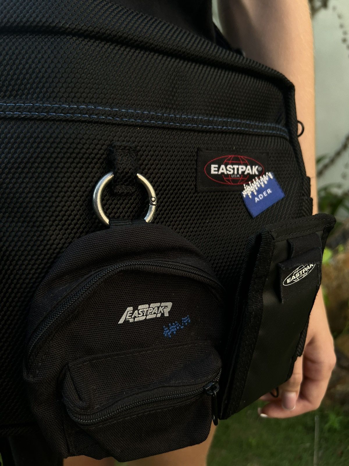 Ader Error 90's RARE EASTPAK ADER ERROR MULTIPOCKET BAG RARE Y2K Size ONE SIZE - 4 Thumbnail