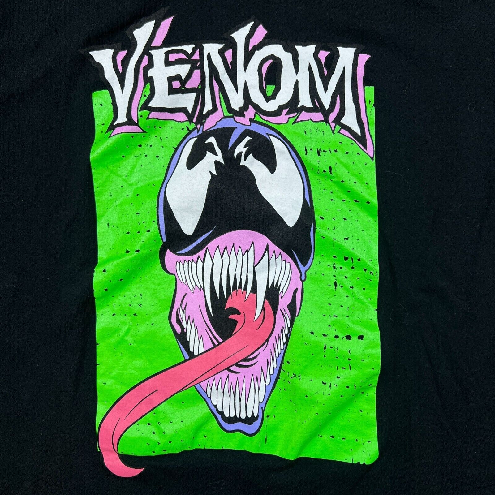 Marvel Comics × Vintage Marvel Venom T Shirt 2XL Black Spider Man Movie Graphic Tee Size US XXL / EU 58 / 5 - 2 Thumbnail
