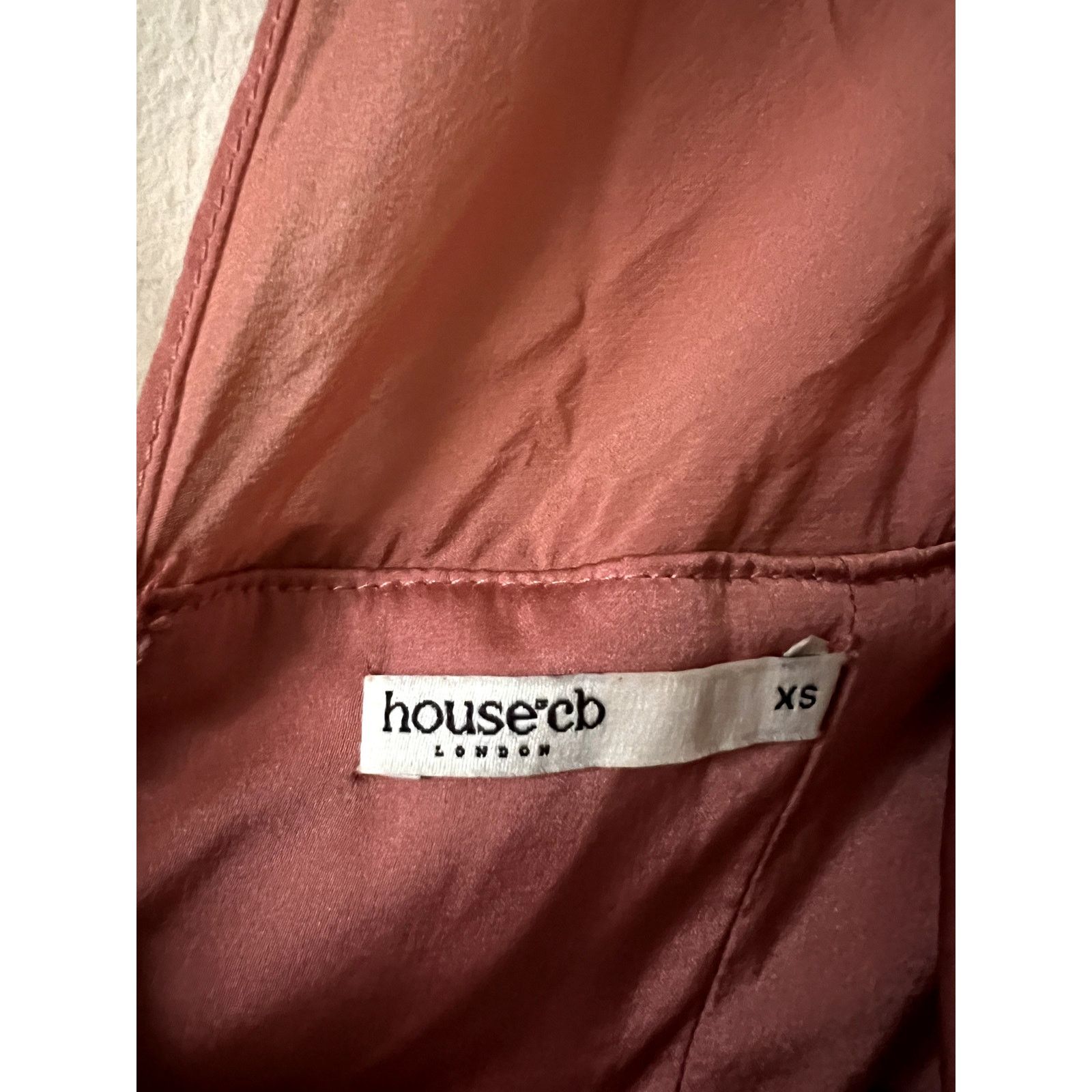 House of CB House of CB Reine Rose Pink Ruched Cutout Midi Dress Size XS / US 0-2 / IT 36-38 - 6 Thumbnail