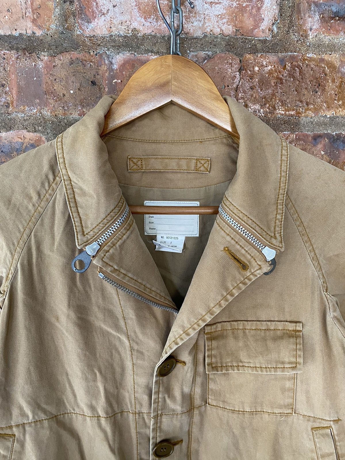 Maison MIHARA YASUHIRO SS04 Zipper collar Survival Multipocket hunting Jacket Size US S / EU 44-46 / 1 - 7 Thumbnail