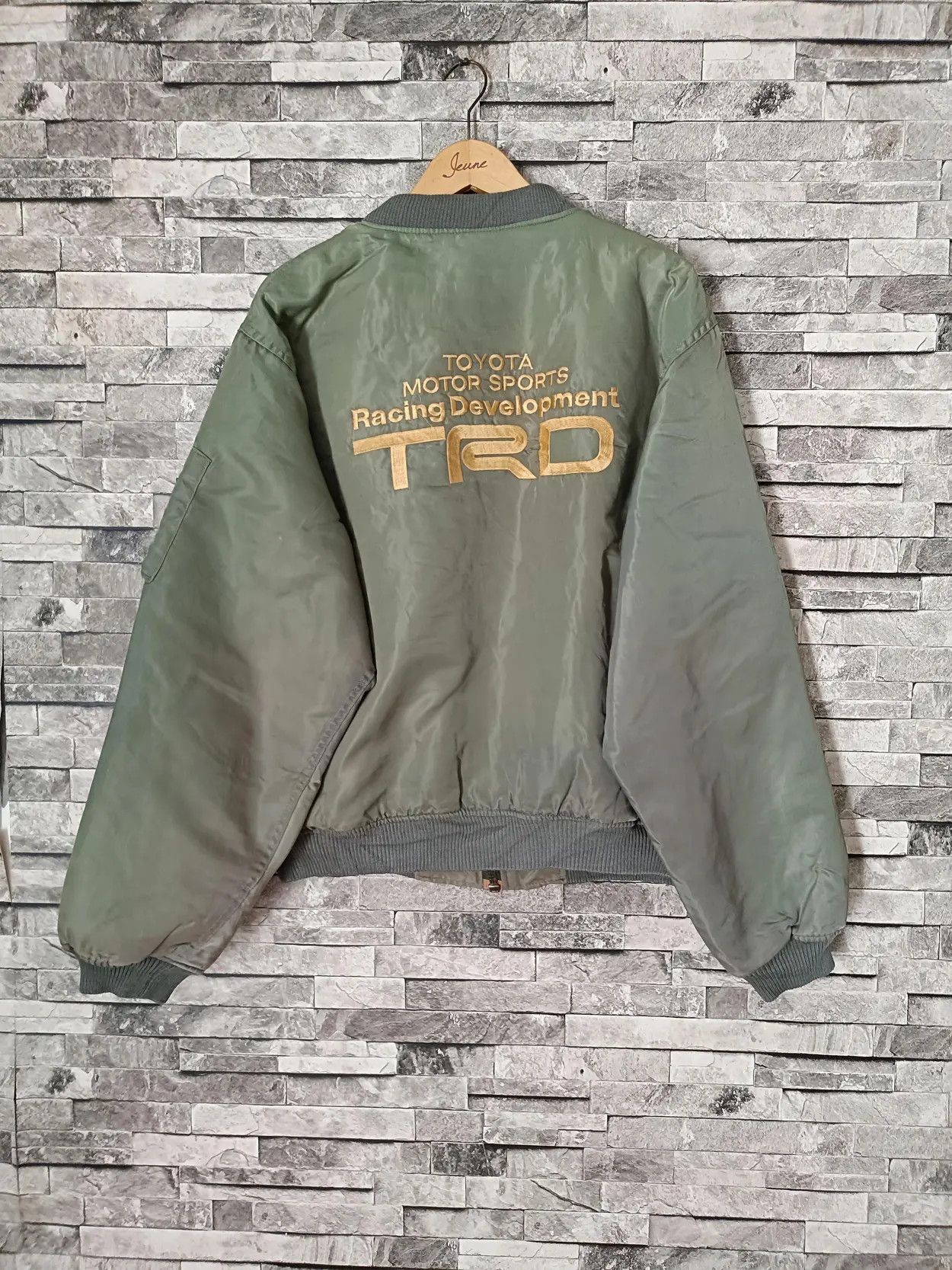 Vintage Vintage TRD bomber jacket Toyota racing development Size US M / EU 48-50 / 2 - 2 Thumbnail