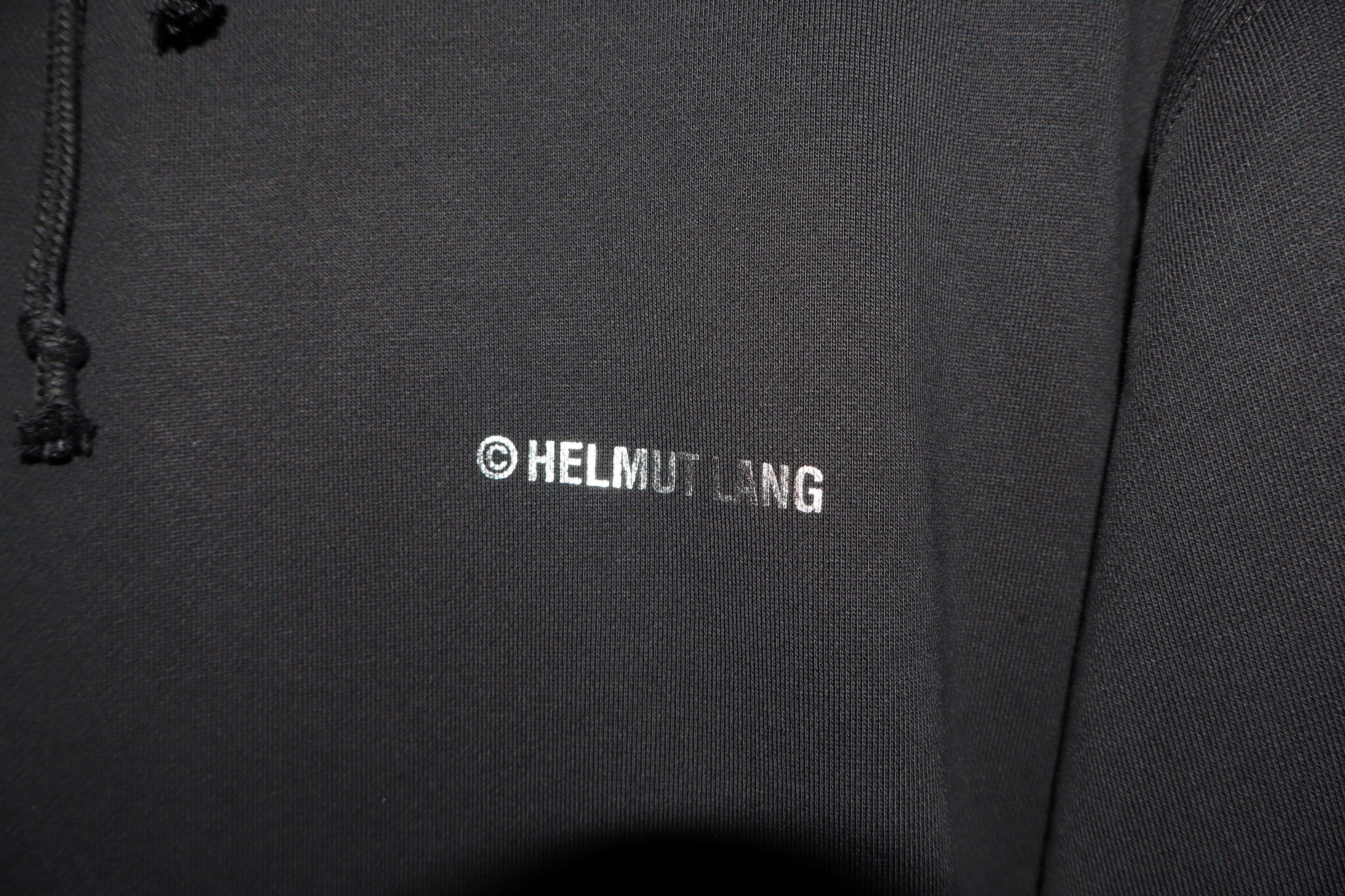 Helmut Lang Logo print hoodie Size US M / EU 48-50 / 2 - 8 Thumbnail