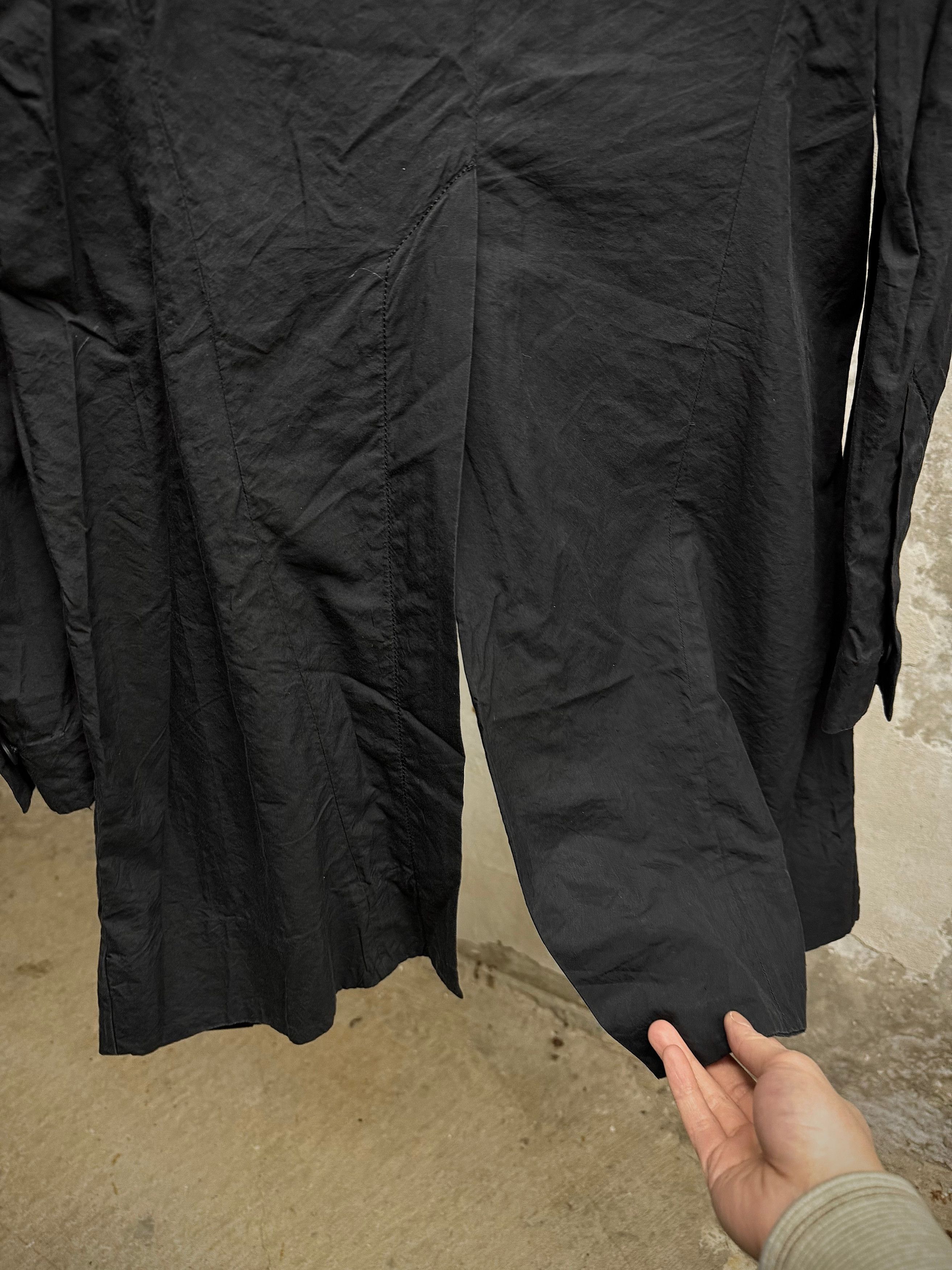 Julius Julius Washed Black Anatomical Longline Overshirt Size US S / EU 44-46 / 1 - 9 Thumbnail
