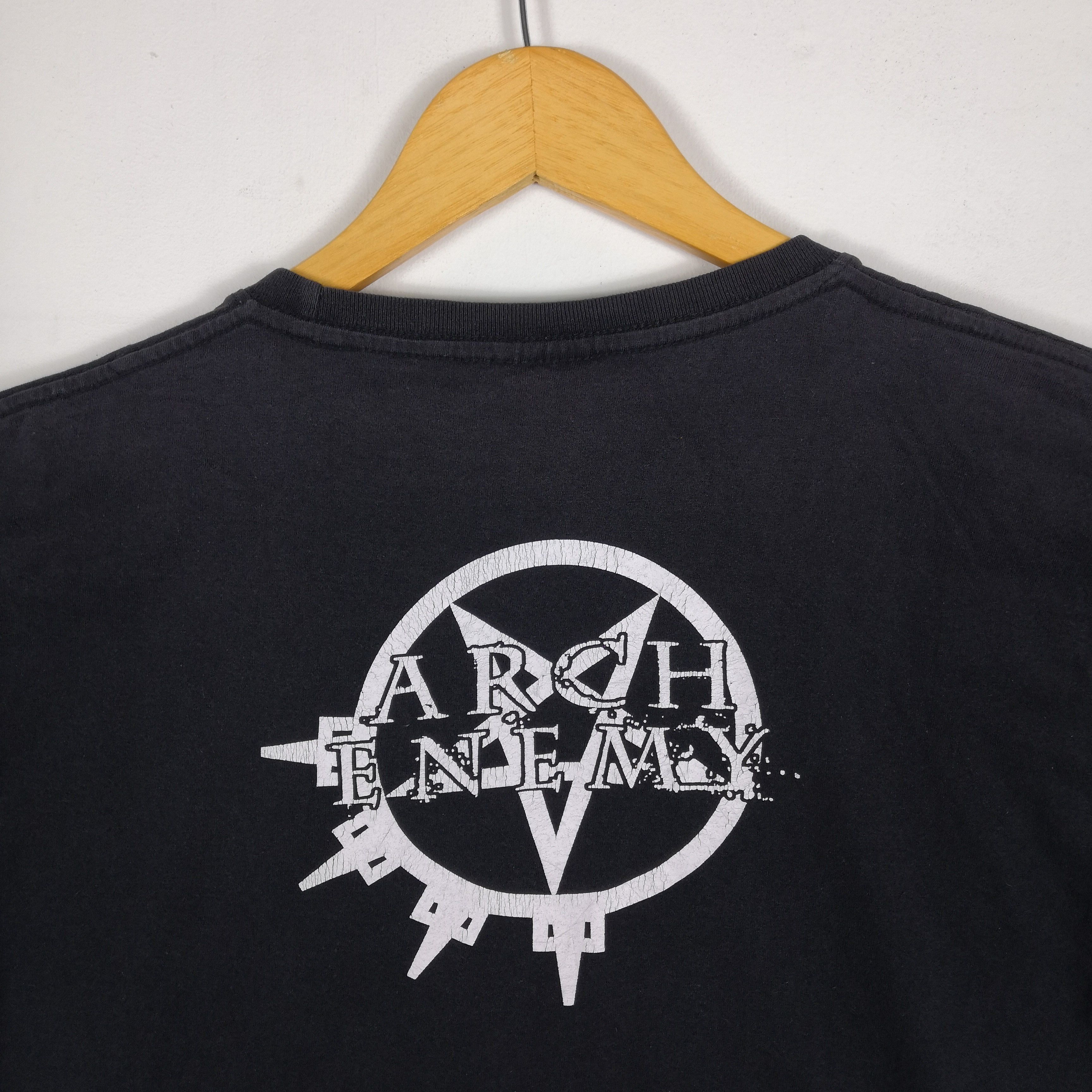 Band Tees Vintage Arch Enemy T-Shirt Melodic Death Metal Band Tee Size US M / EU 48-50 / 2 - 5 Thumbnail