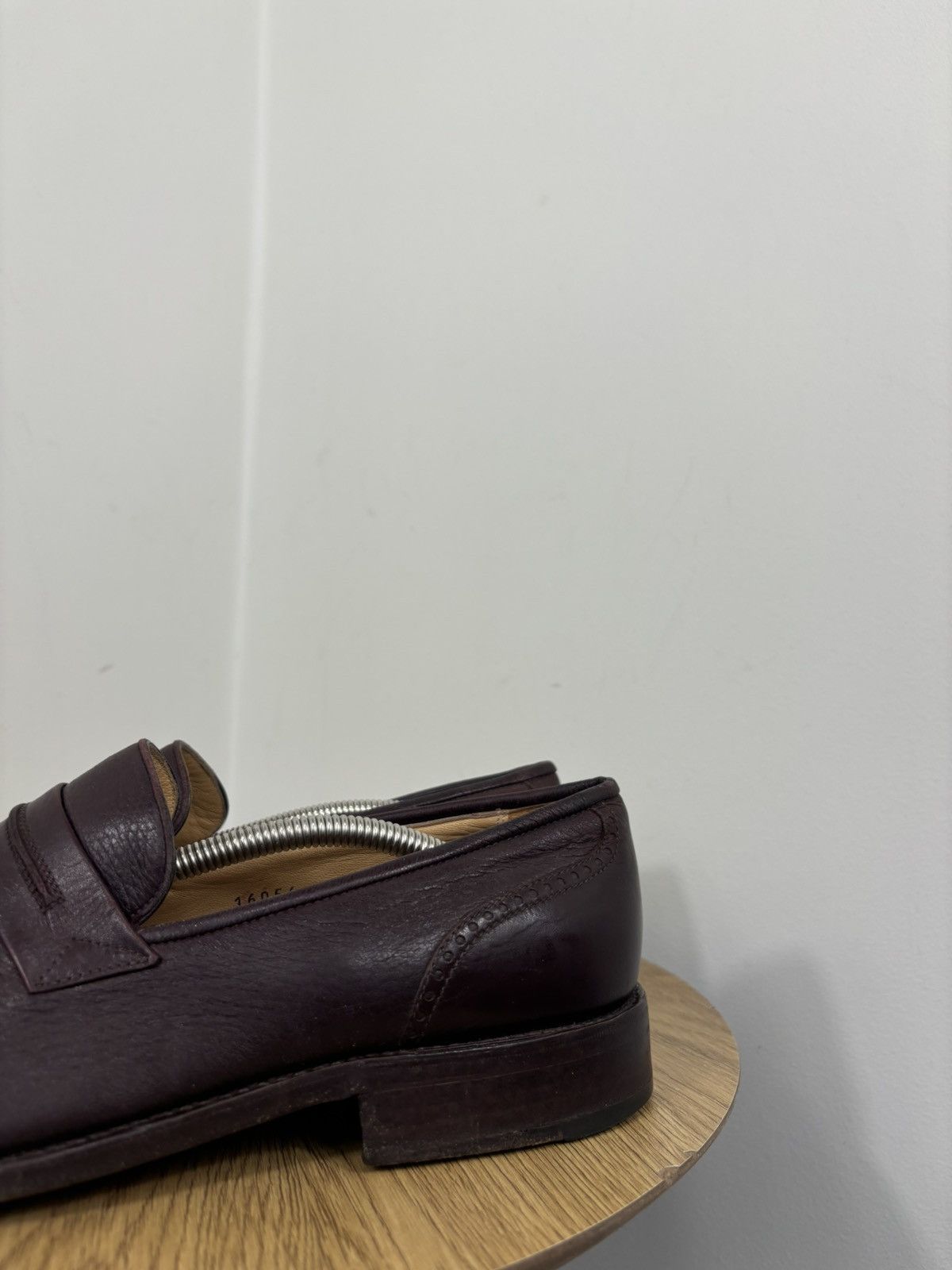 Gravati Gravati Vintage Men’s Burgundy Brown Leather Penny Loafers Size US 8.5 / EU 41-42 - 13 Thumbnail