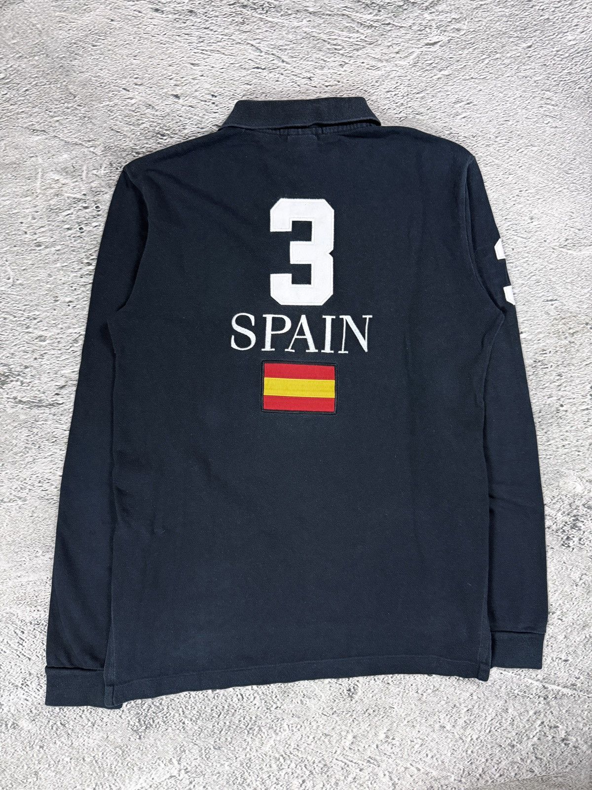 Ralph Lauren Chief Keef Polo Ralph Lauren black longsleeve Spain big pony Size US S / EU 44-46 / 1 - 5 Thumbnail