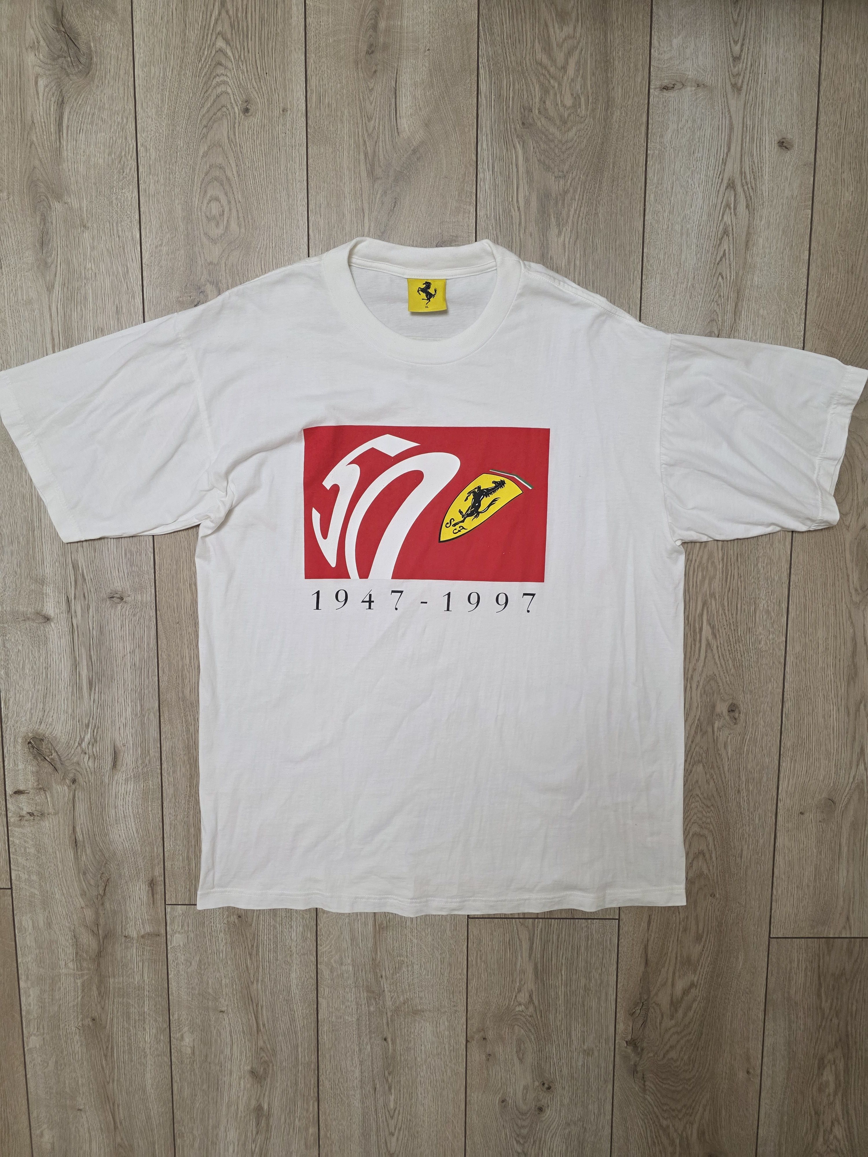 Formula 1 FERRARI VINTAGE 1997 SHIRT F1 TEAM JERSEY 50 YEARS FERRARI Size US XL / EU 56 / 4 - 1 Thumbnail