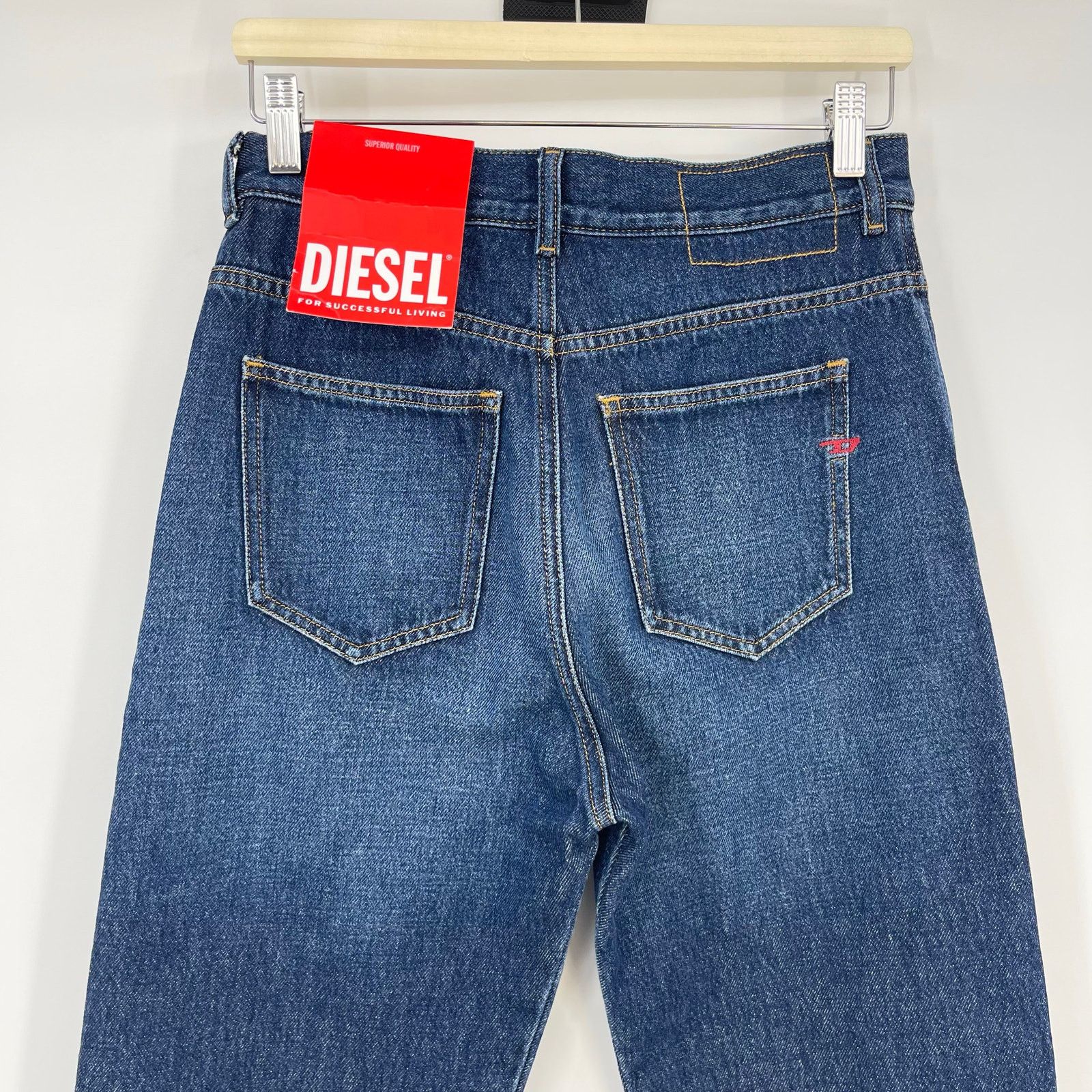 Diesel Diesel | NWT Indigo Y2K Boyfriend Jeans 2016 D-Air 24 Size 24" / US 00 / IT 34 - 10 Thumbnail