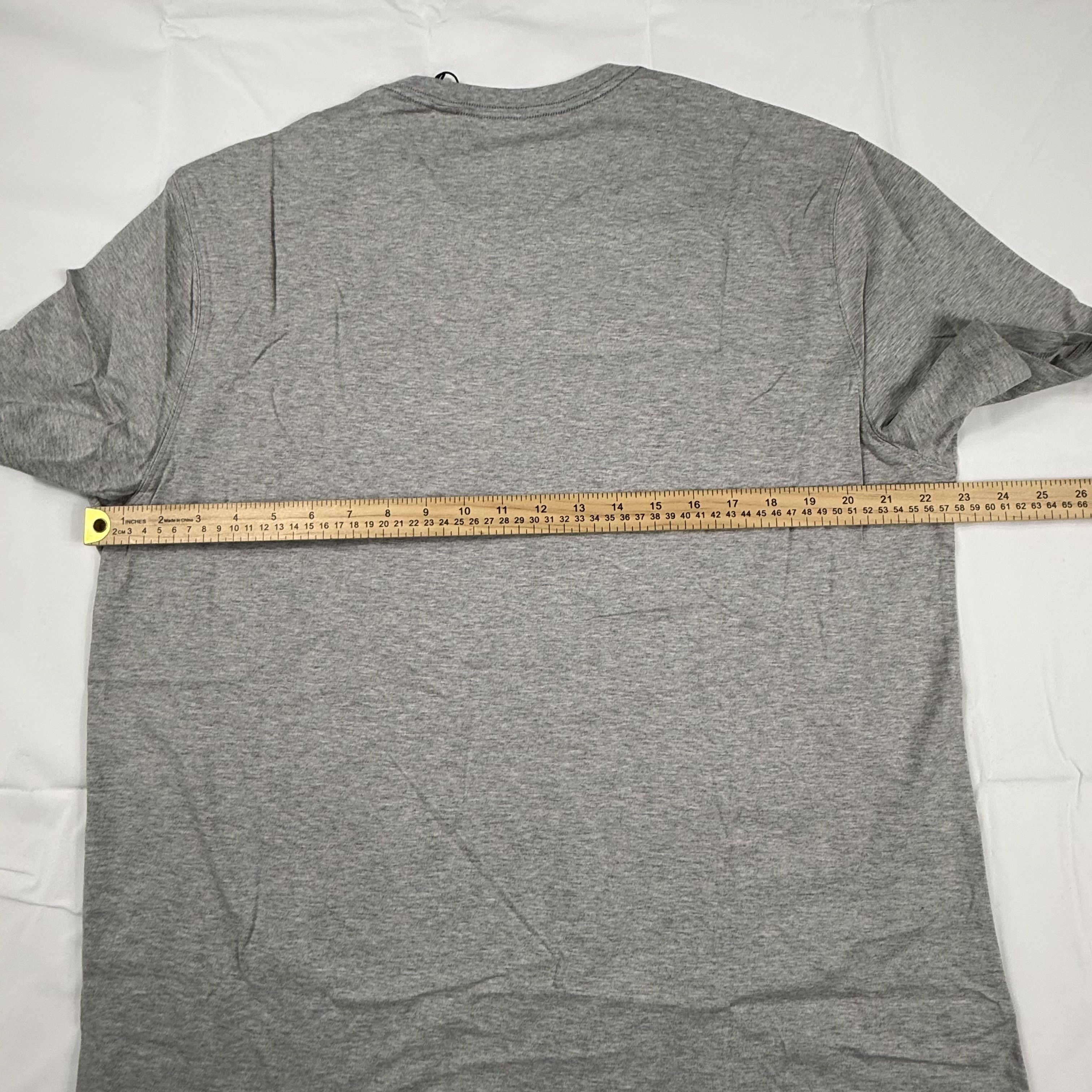 Burberry Burberry Jenson Logo T-Shirt Pale Grey Melange XXL Size US XXL / EU 58 / 5 - 9 Thumbnail