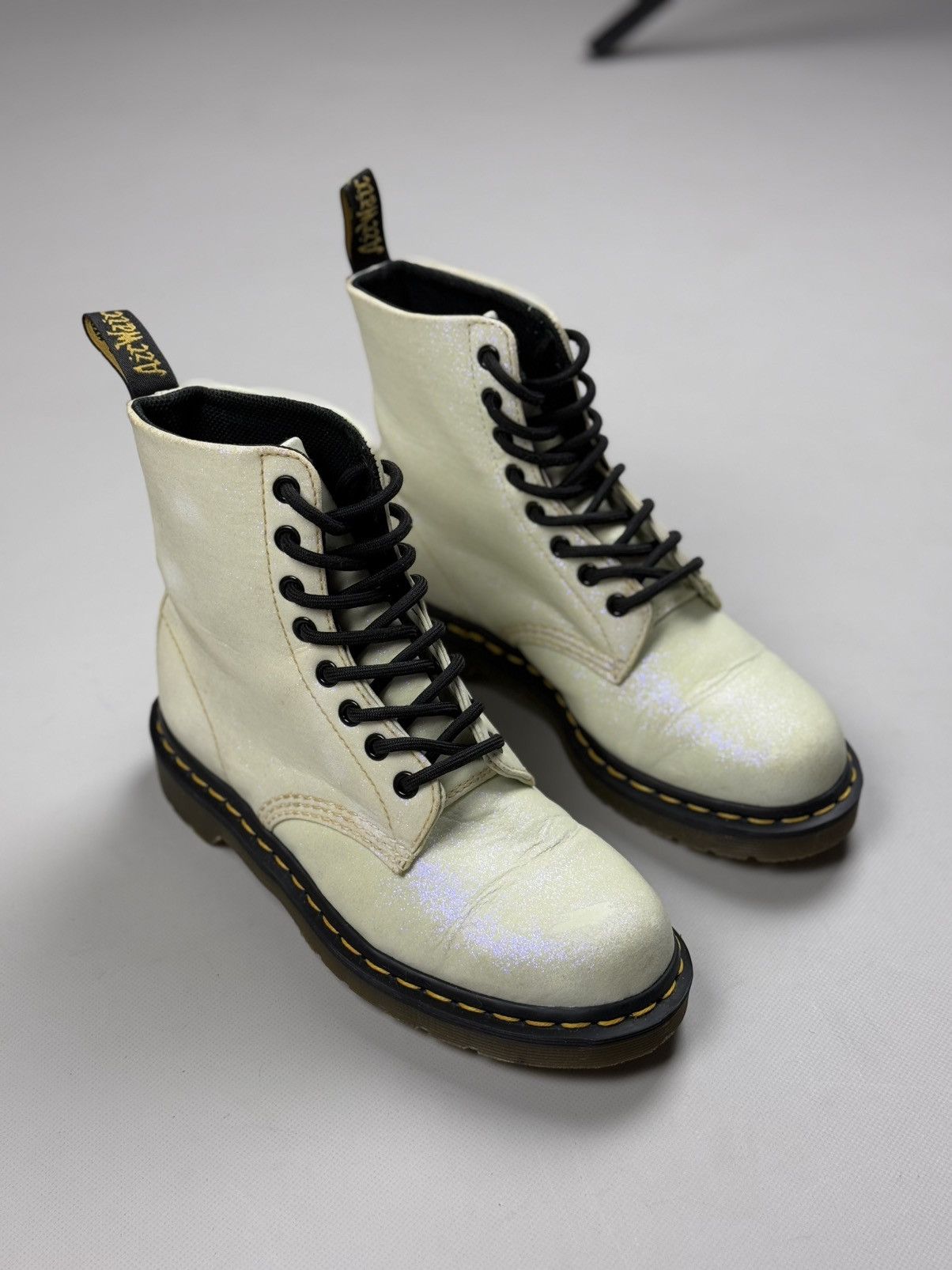 Dr. Martens Dr. Martens Pascal Glitter Ladies 1460 Boots Shoes Size US 8 / IT 38 - 2 Thumbnail