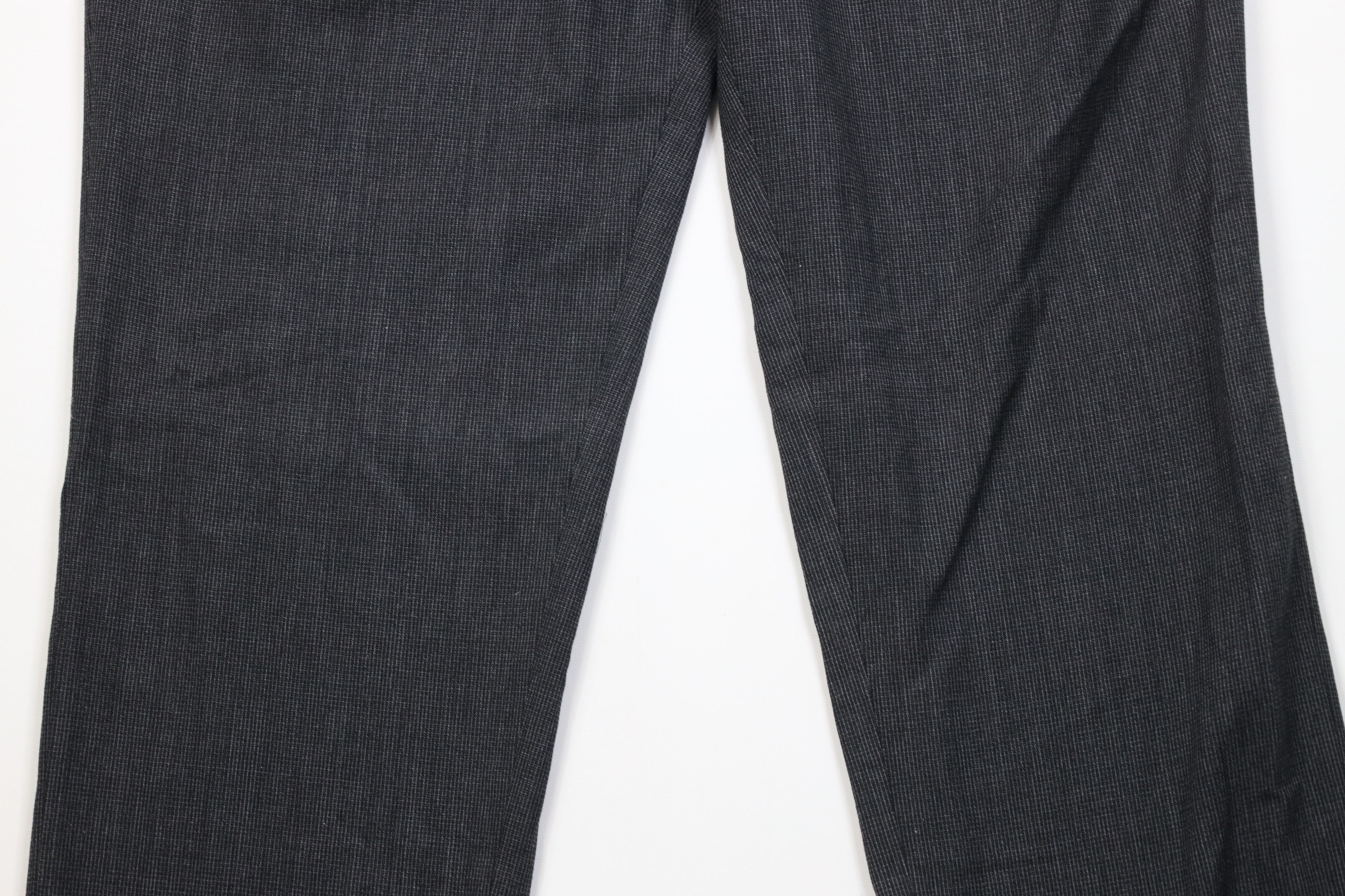 Vintage Vintage 90s Y2K Streetwear Knit Wide Leg Chino Pants Gray Size US 40 / EU 56 - 3 Thumbnail