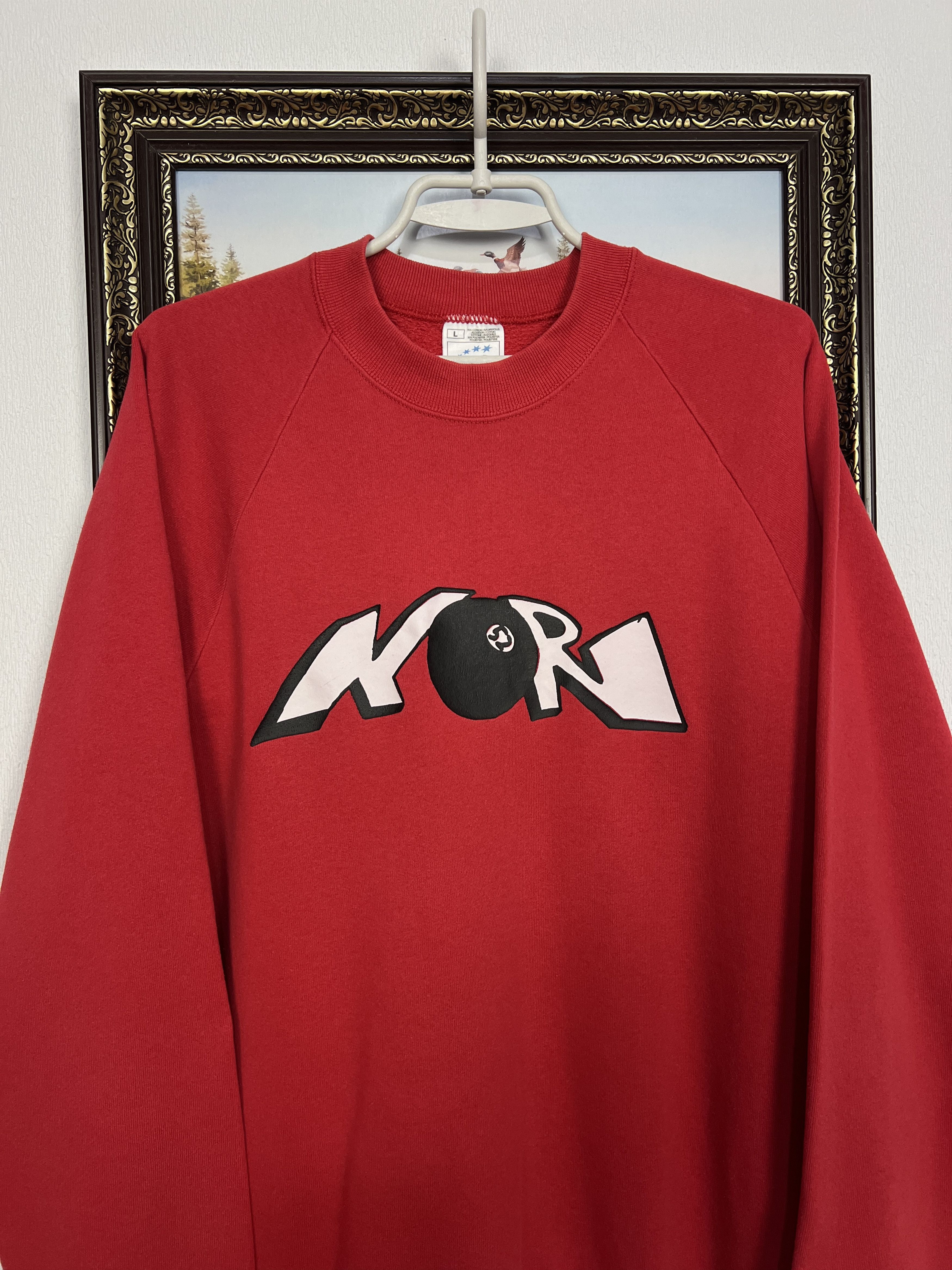 Vintage Vintage Korn Band Sweatshirt Crewneck Rare Hip Hop Hype Size US L / EU 52-54 / 3 - 2 Thumbnail
