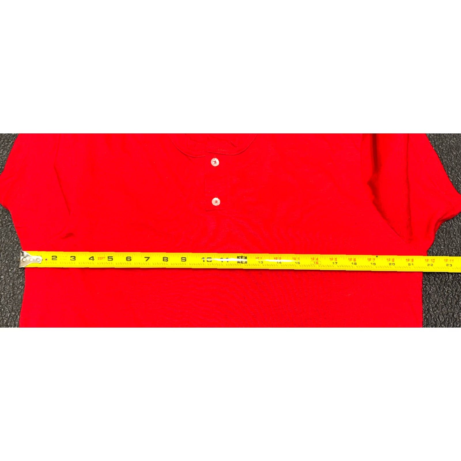 Vintage VINTAGE Letrell Sporte T-Shirt Henley Red XL Mens United States Cotton Blend Size US XL / EU 56 / 4 - 5 Thumbnail