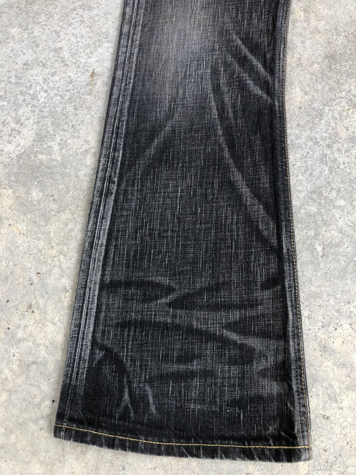 If Six Was Nine Edwin 503 Flared Jeans Distressed Jeans Size US 30 / EU 46 - 6 Thumbnail