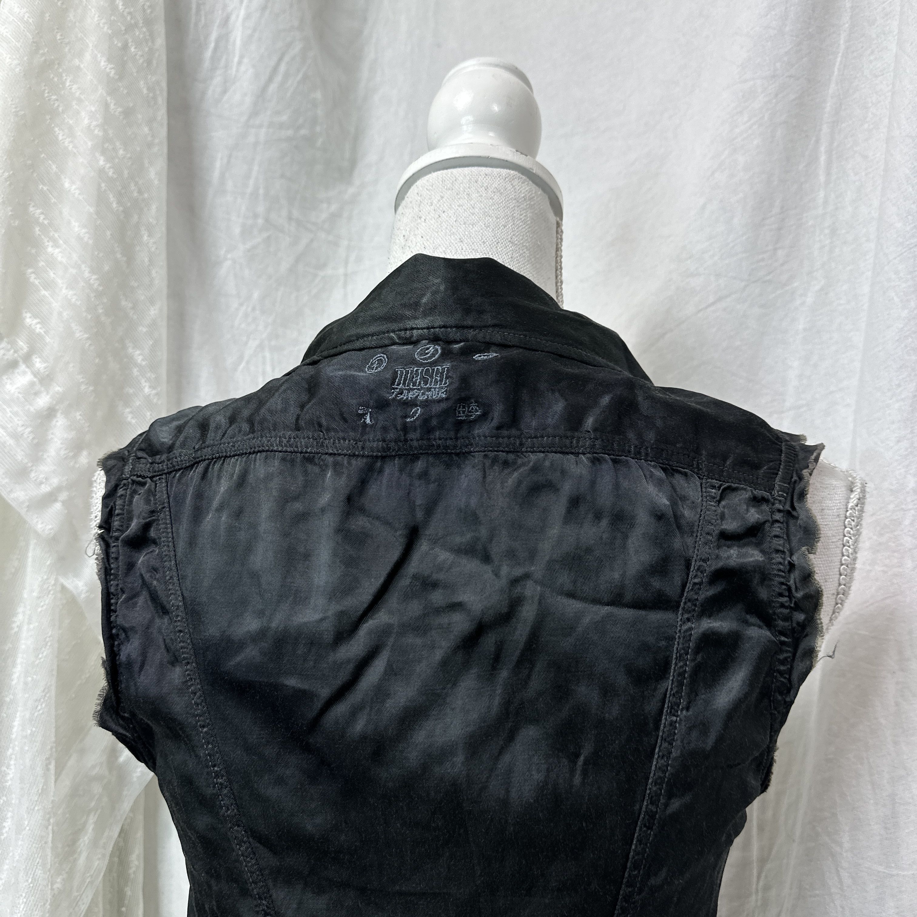 Diesel Vintage Grunge Buttoned Diesel Buttoned Corset Top Y2K Size M / US 6-8 / IT 42-44 - 4 Thumbnail