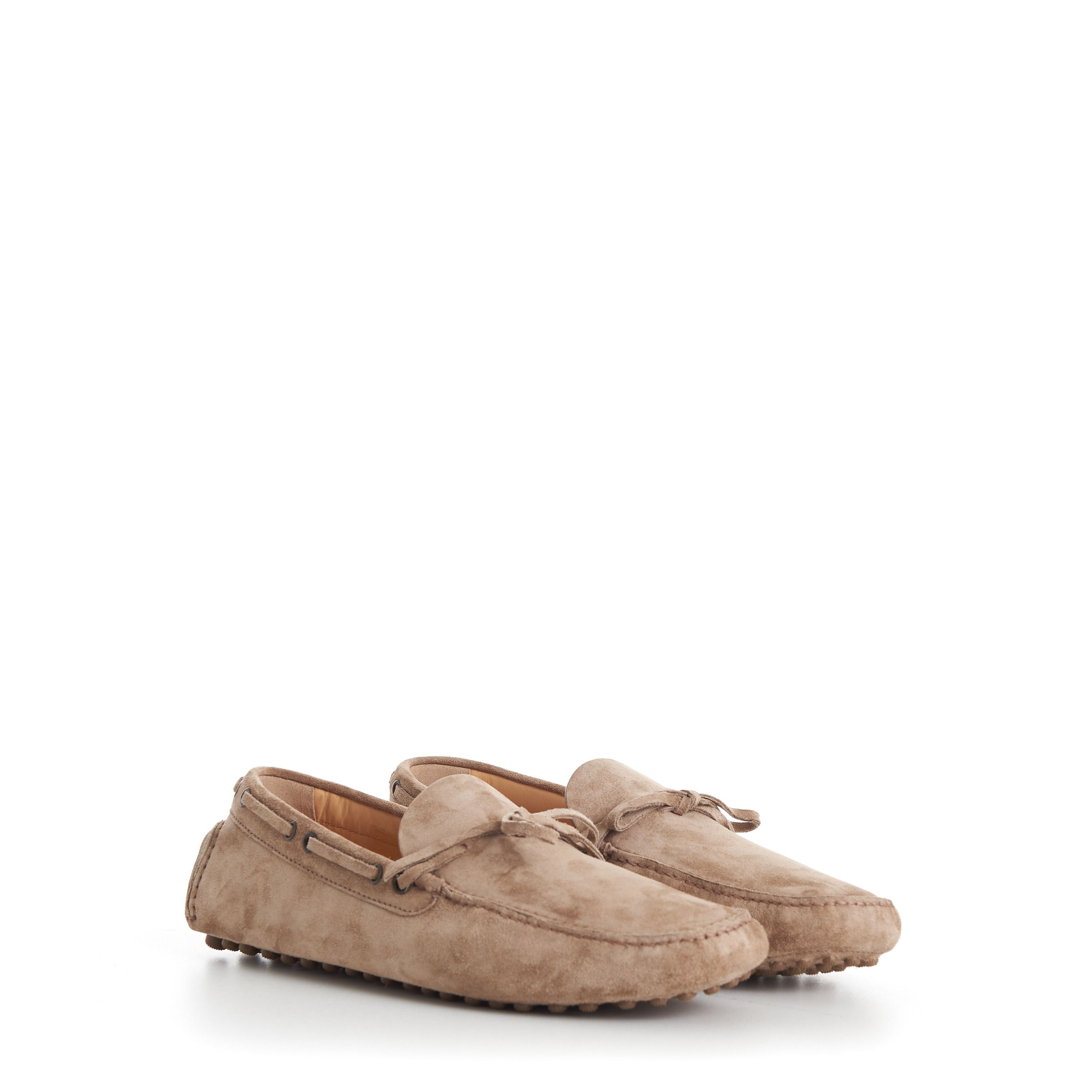Brunello Cucinelli Light Brown Driver Shoes Moccasin - Suede Calfskin Size US 10 / EU 43 - 1 Thumbnail