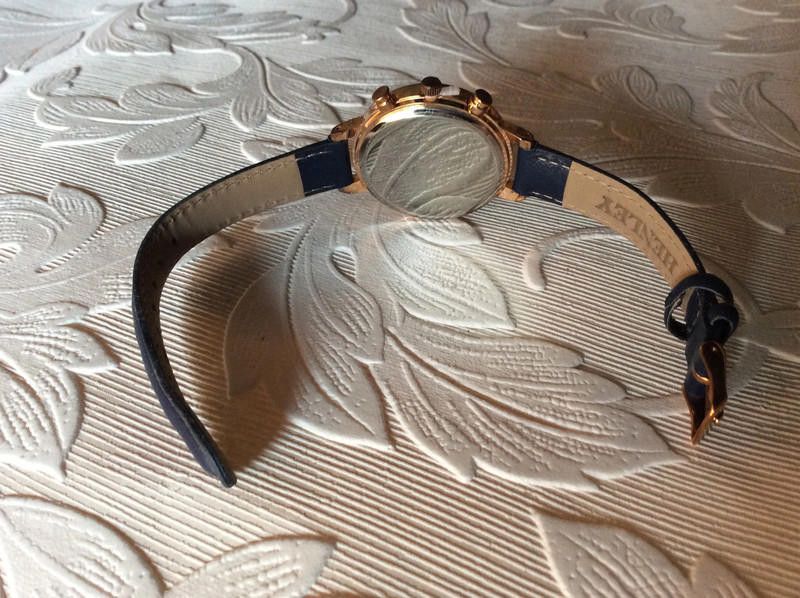 Other henley rose gold dial black leather strap watch Size ONE SIZE - 8 Thumbnail