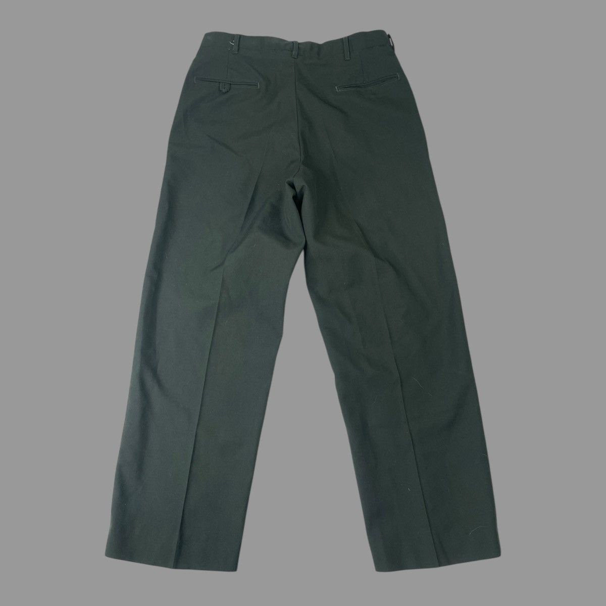 Vintage Vintage military pleated wool trousers Size US 32 / EU 48 - 2 Thumbnail