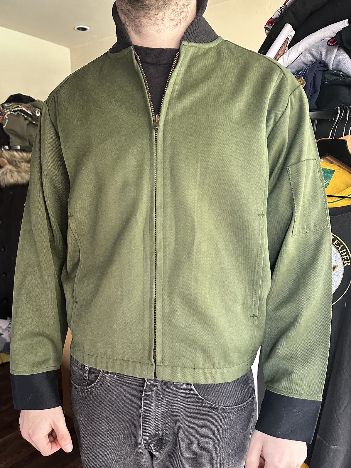 Vintage RARE* Vintage 1940’s Unitog Union-Made Talon Zip Work Jacket Size US M / EU 48-50 / 2 - 10 Thumbnail