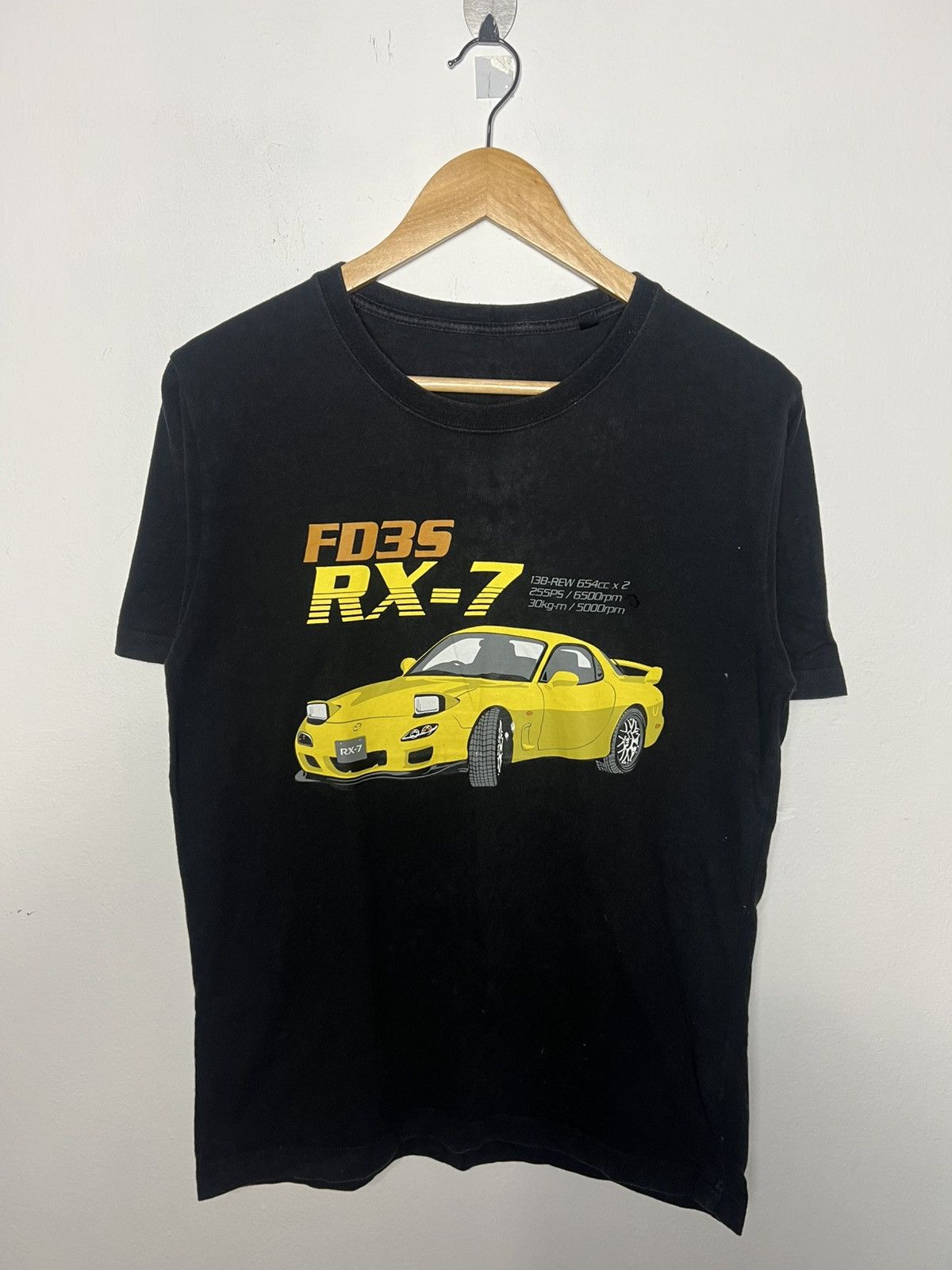 Japanese Brand Mazda RX-7 FD3S 13B-REW Merchandise Tee Size US L / EU 52-54 / 3 - 1 Thumbnail