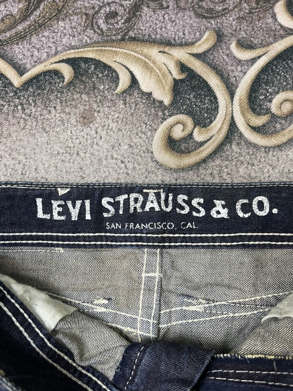 Levi's Levi’s Strauss San Francisco Mini Skirt Streetwear Size 31" - 12 Thumbnail