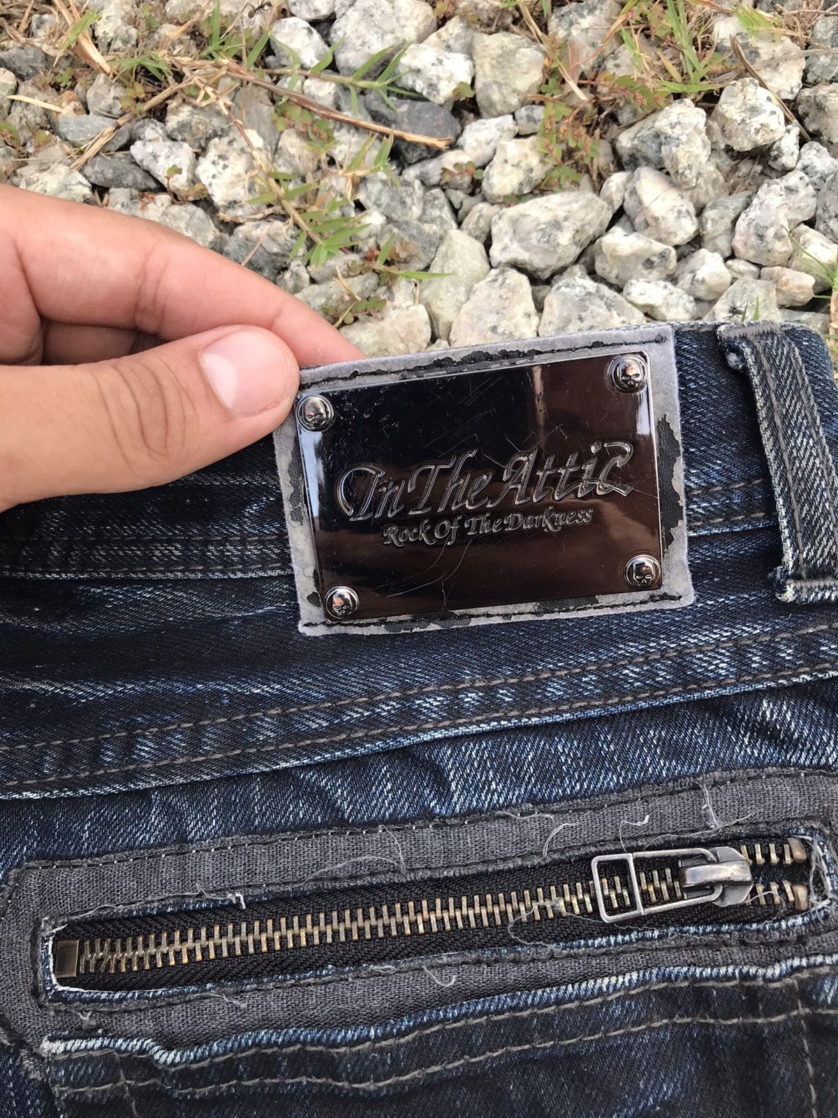In The Attic Vintage In The Attic Bondage Style Denim Jeans Size US 32 / EU 48 - 9 Thumbnail