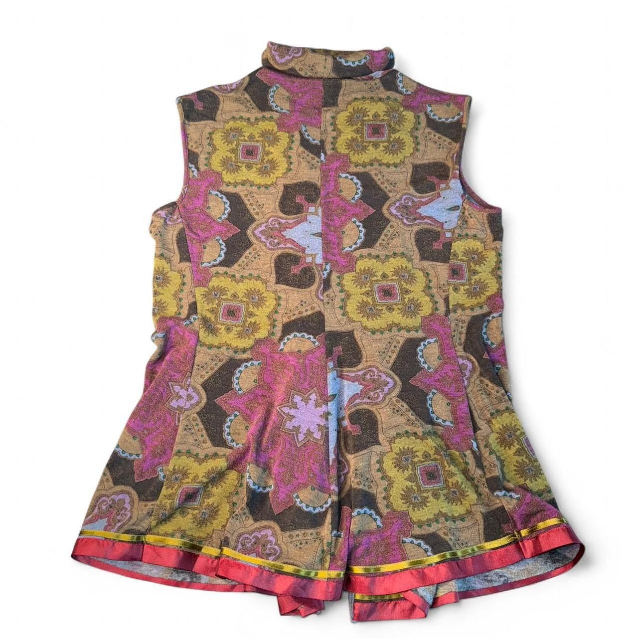 Etro ETRO MILANO PAISLEY PLEATED BLOUSE Size M / US 6-8 / IT 42-44 - 2 Thumbnail