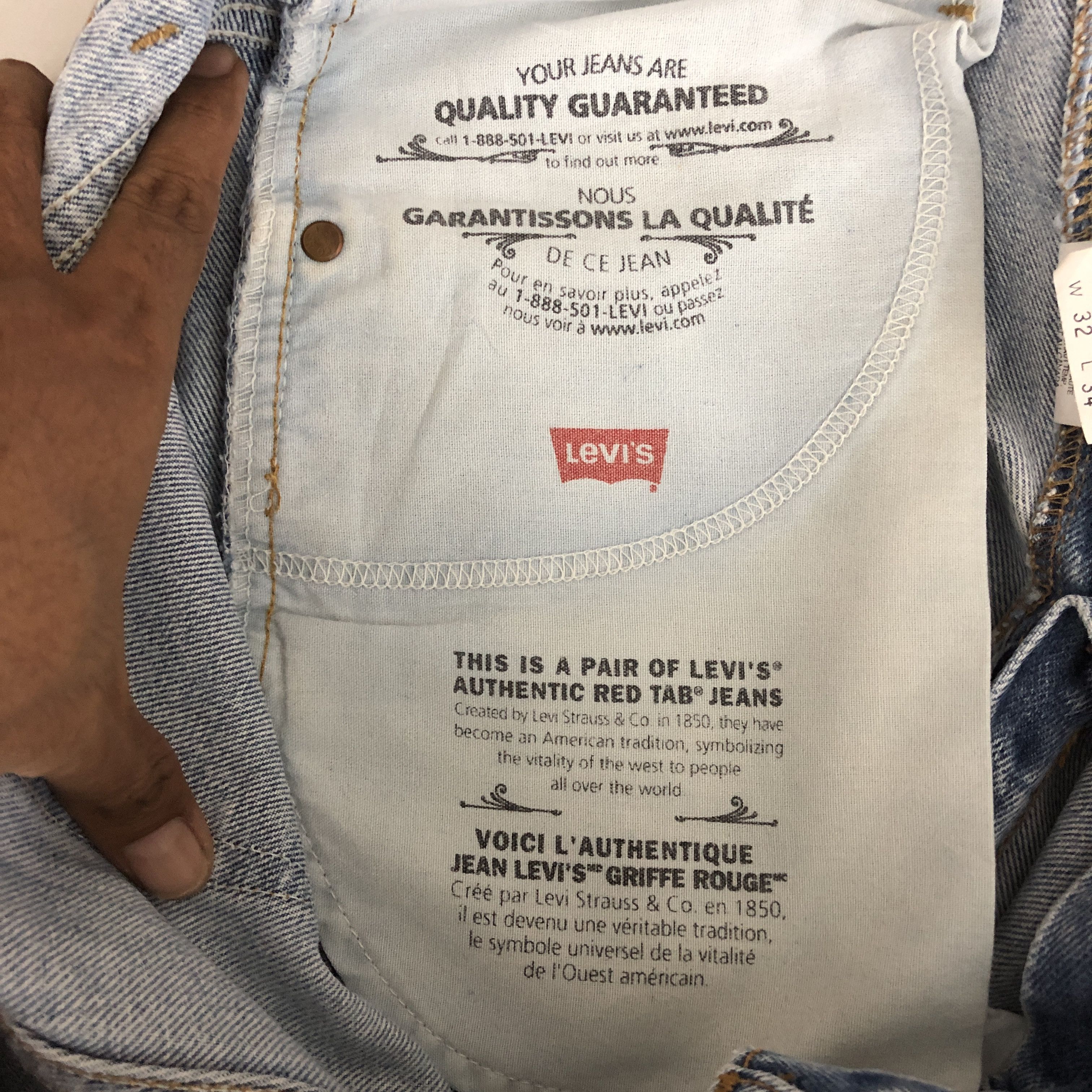 Levi's Vintage Levis Stonewash Jeans Levi's 516 Faded Ripped Denim Size US 30 / EU 46 - 12 Thumbnail