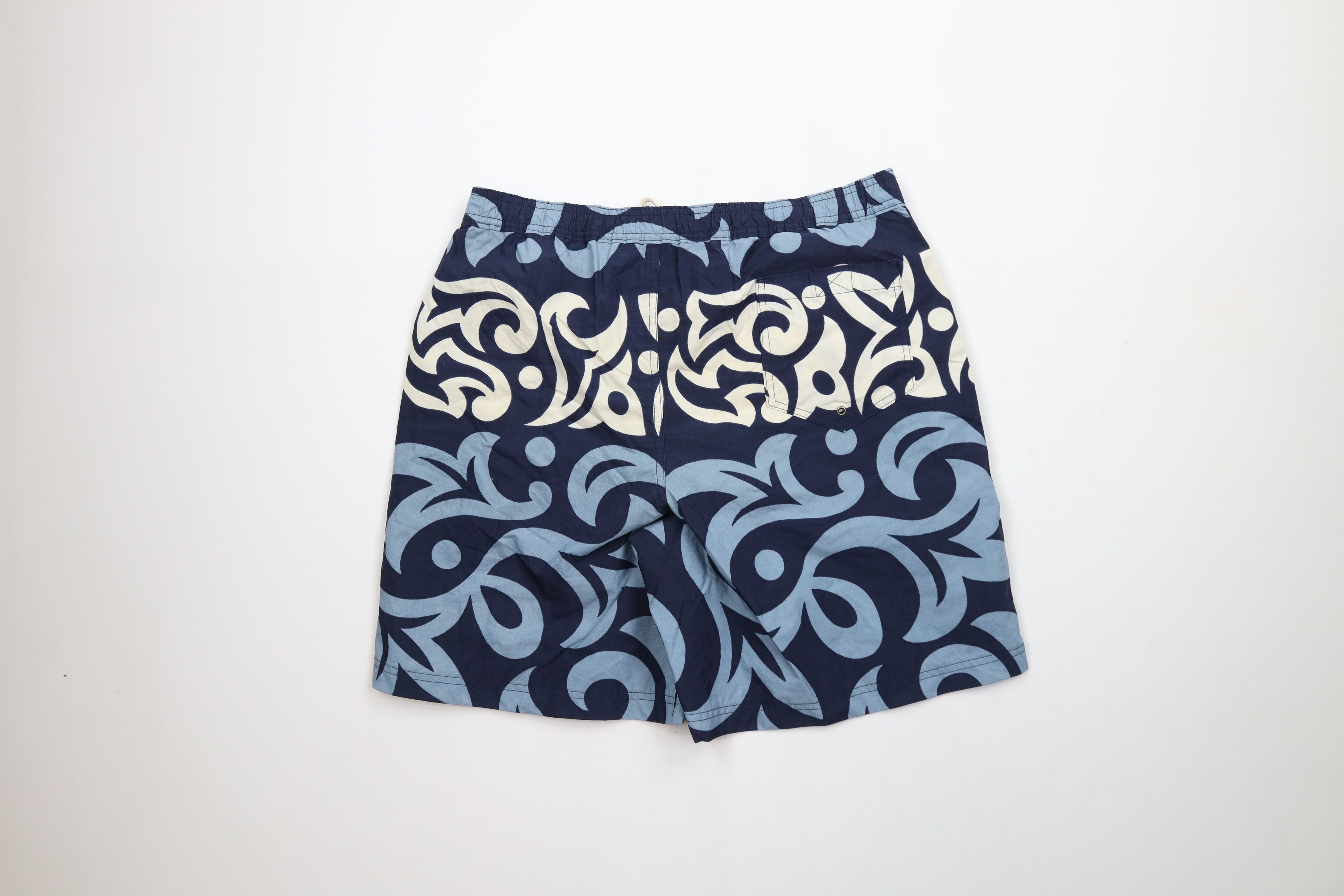 Ralph Lauren × Vintage Vintage 90s Polo Sport Ralph Lauren Tribal Lined Shorts Size US 32 / EU 48 - 10 Thumbnail