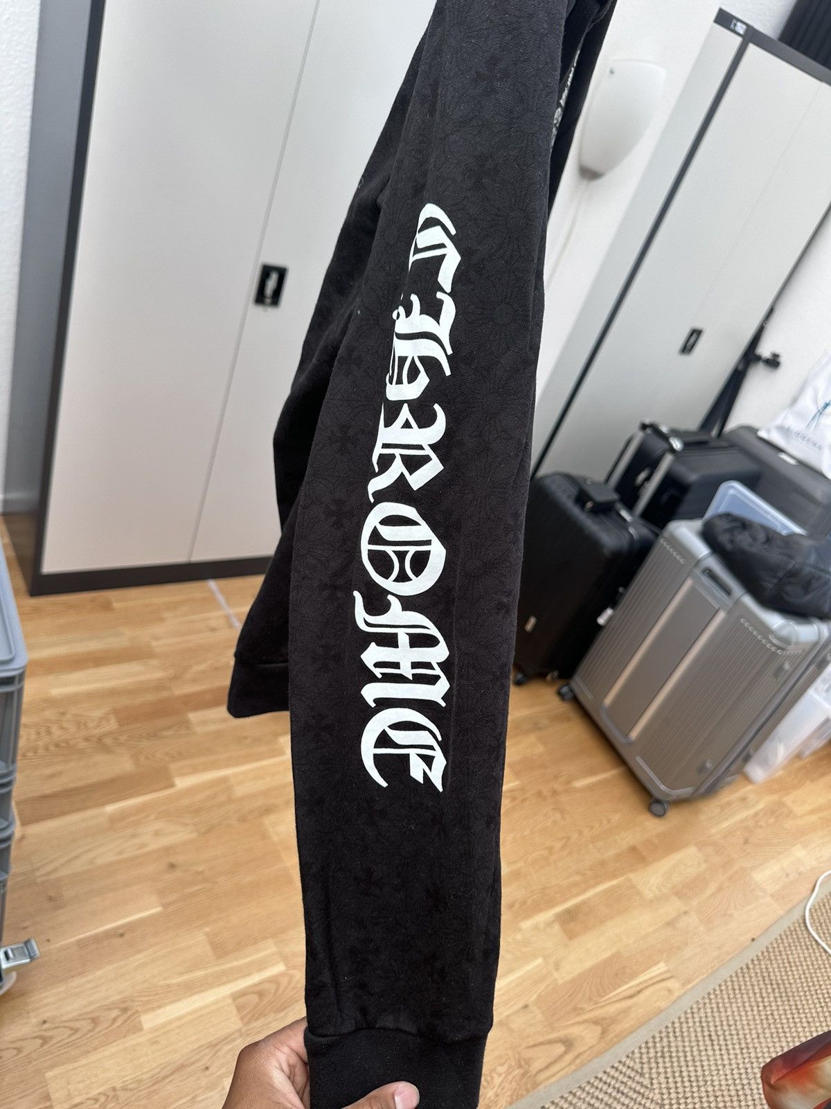 Chrome Hearts Chrome Hearts Hoodie - Chrome Cross Size US XXL / EU 58 / 5 - 3 Thumbnail