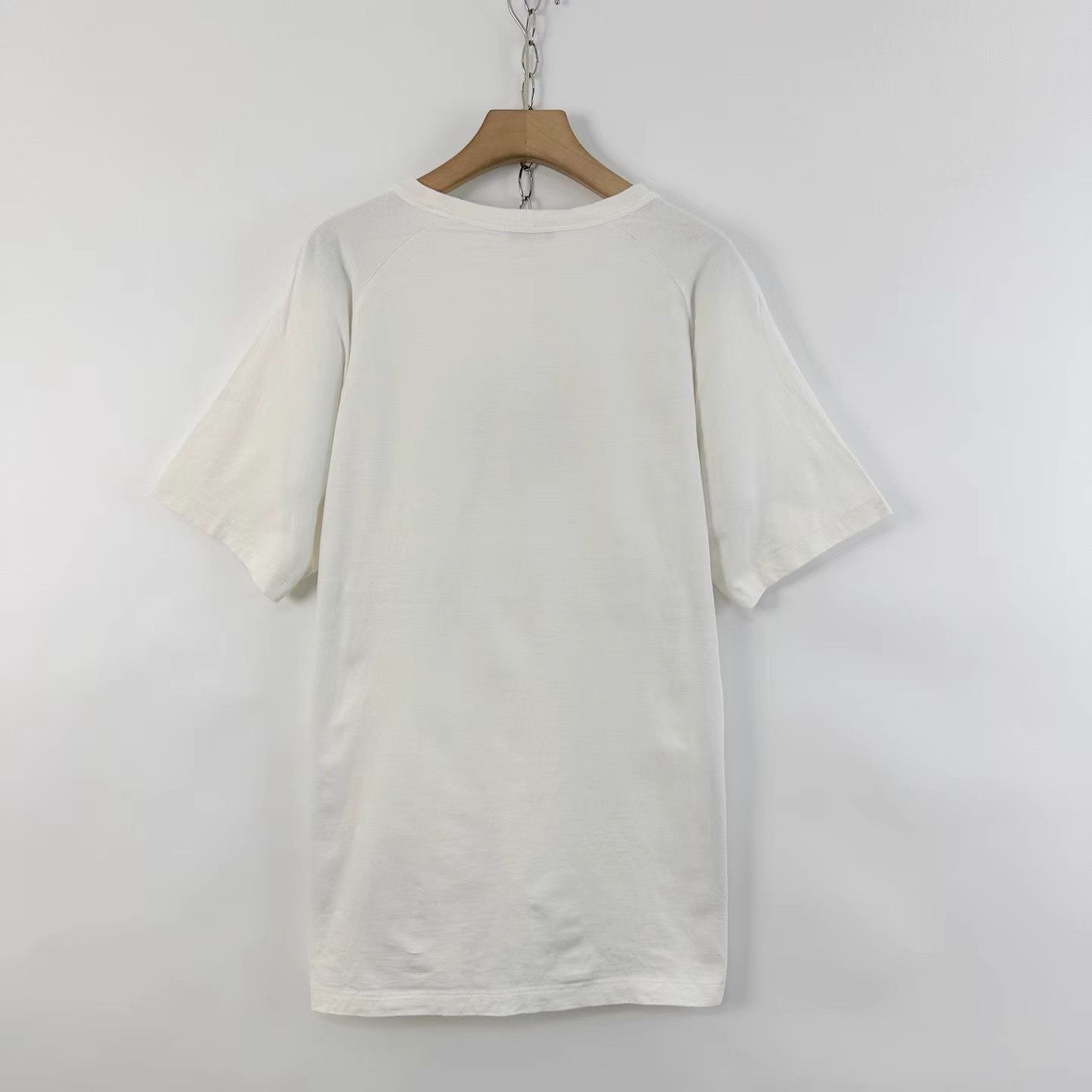 Dior DIOR White Gold Thread Embroidered Logo Short Sleeve K12 Size US M / EU 48-50 / 2 - 2 Thumbnail