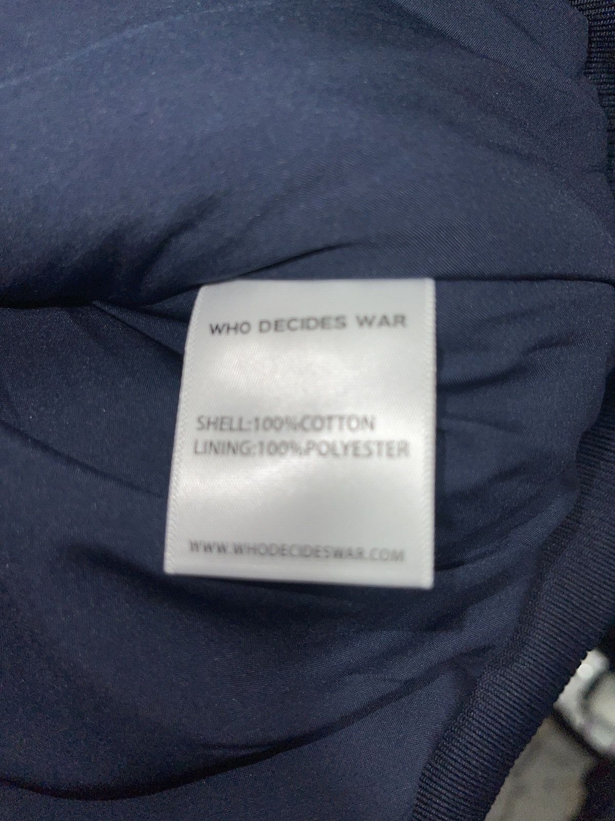 Who Decides War Men’s Husk Distressed Bomber Jacket Size US XXL / EU 58 / 5 - 6 Thumbnail