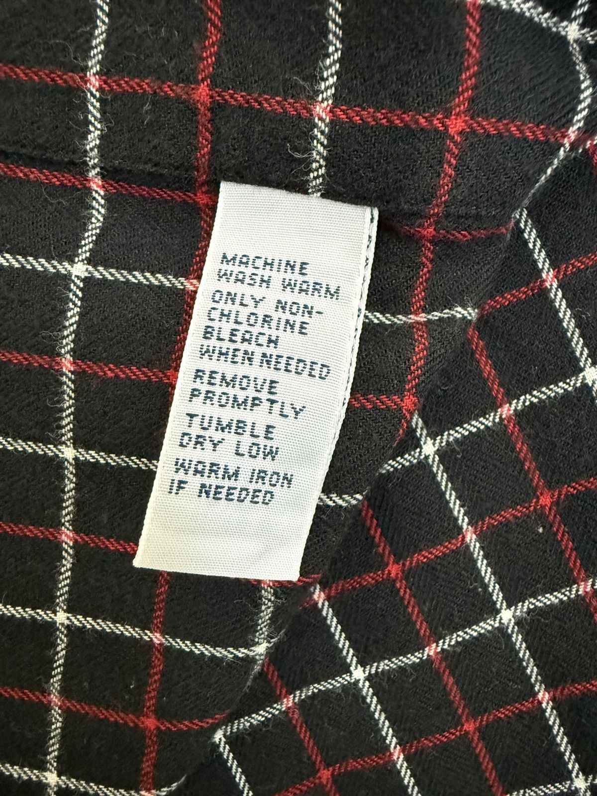 Ralph Lauren Vintage 2000s Ralph Lauren Plaid Flannel Shirt Black Red M Size US M / EU 48-50 / 2 - 6 Thumbnail