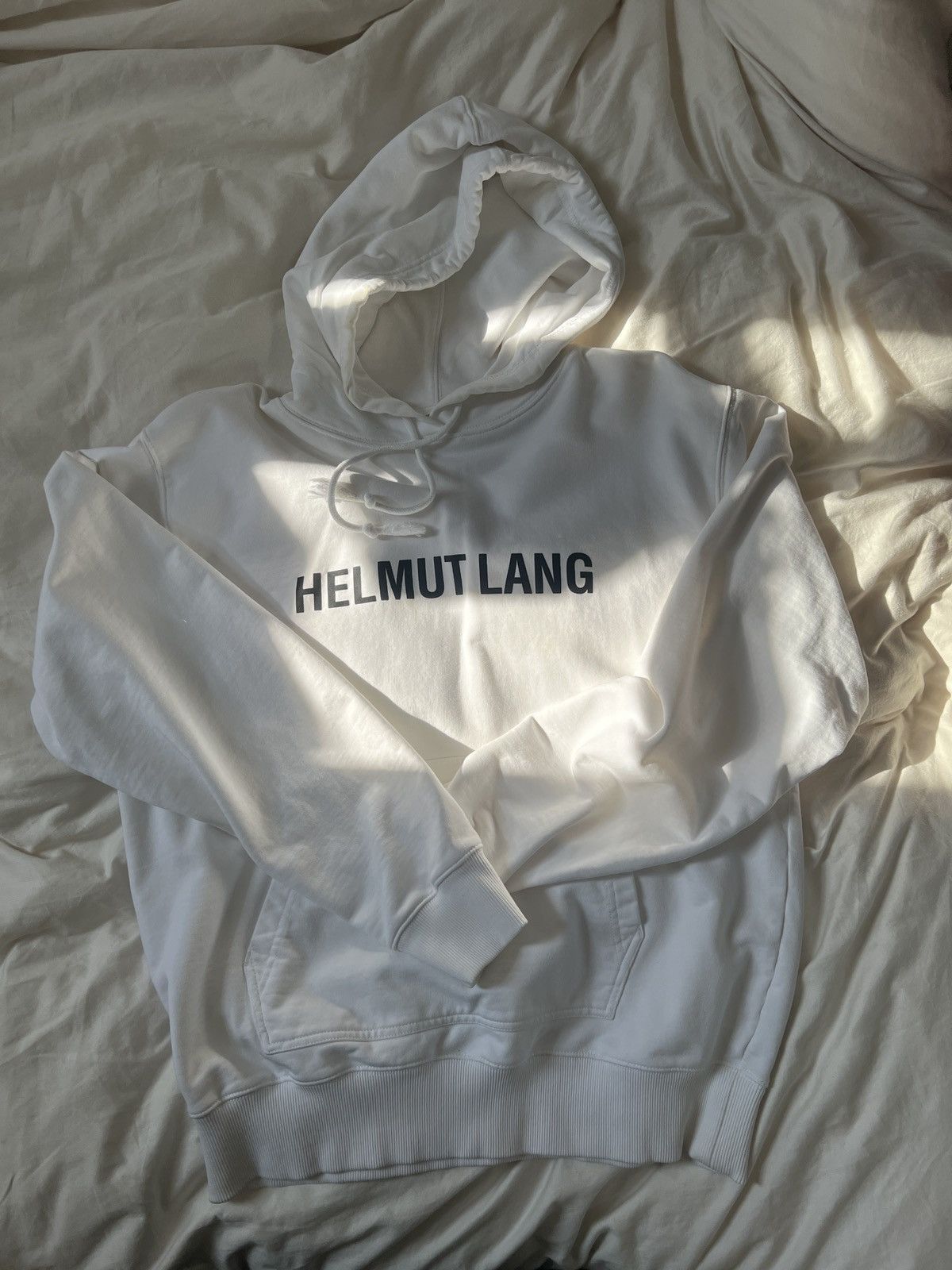 Helmut lang hoodie sizing best sale