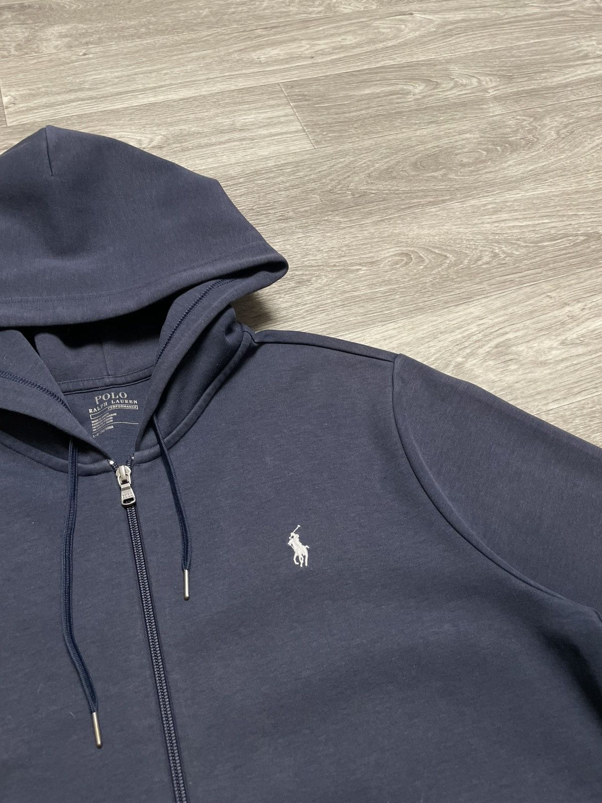 Polo Ralph Lauren Polo Ralph Lauren Navy Blue Zip-Up Hoodie Size US L / EU 52-54 / 3 - 6 Thumbnail