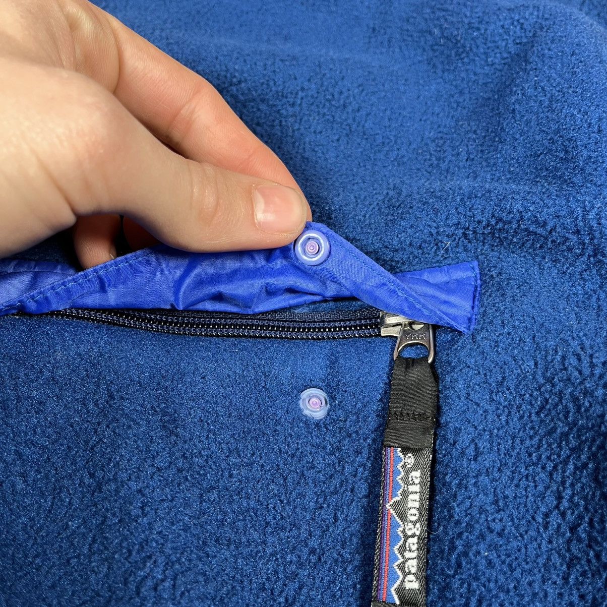 Patagonia Vintage Patagonia Synchilla Half-Zip Fleece Gorpcore Blue Size US L / EU 52-54 / 3 - 7 Thumbnail