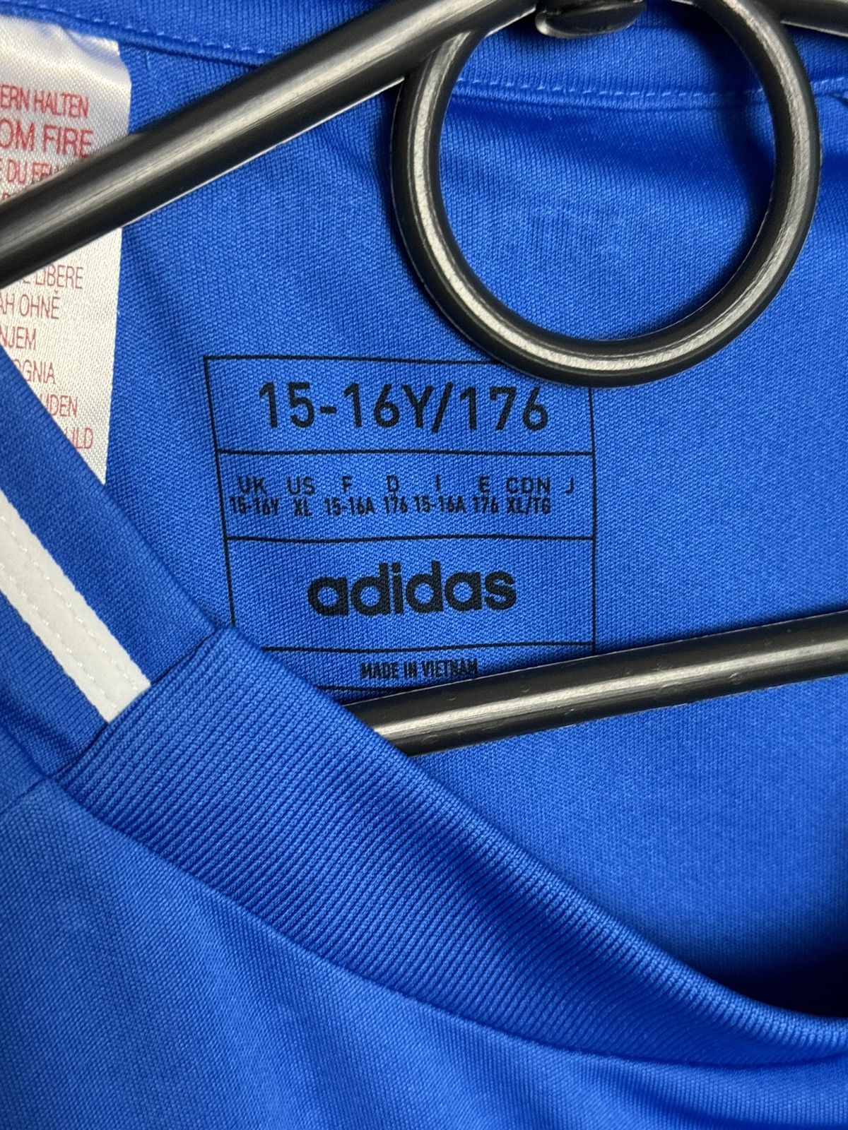 Adidas KIDS New Italy National Team 2024 Home Football Jersey Size US S / EU 44-46 / 1 - 6 Thumbnail