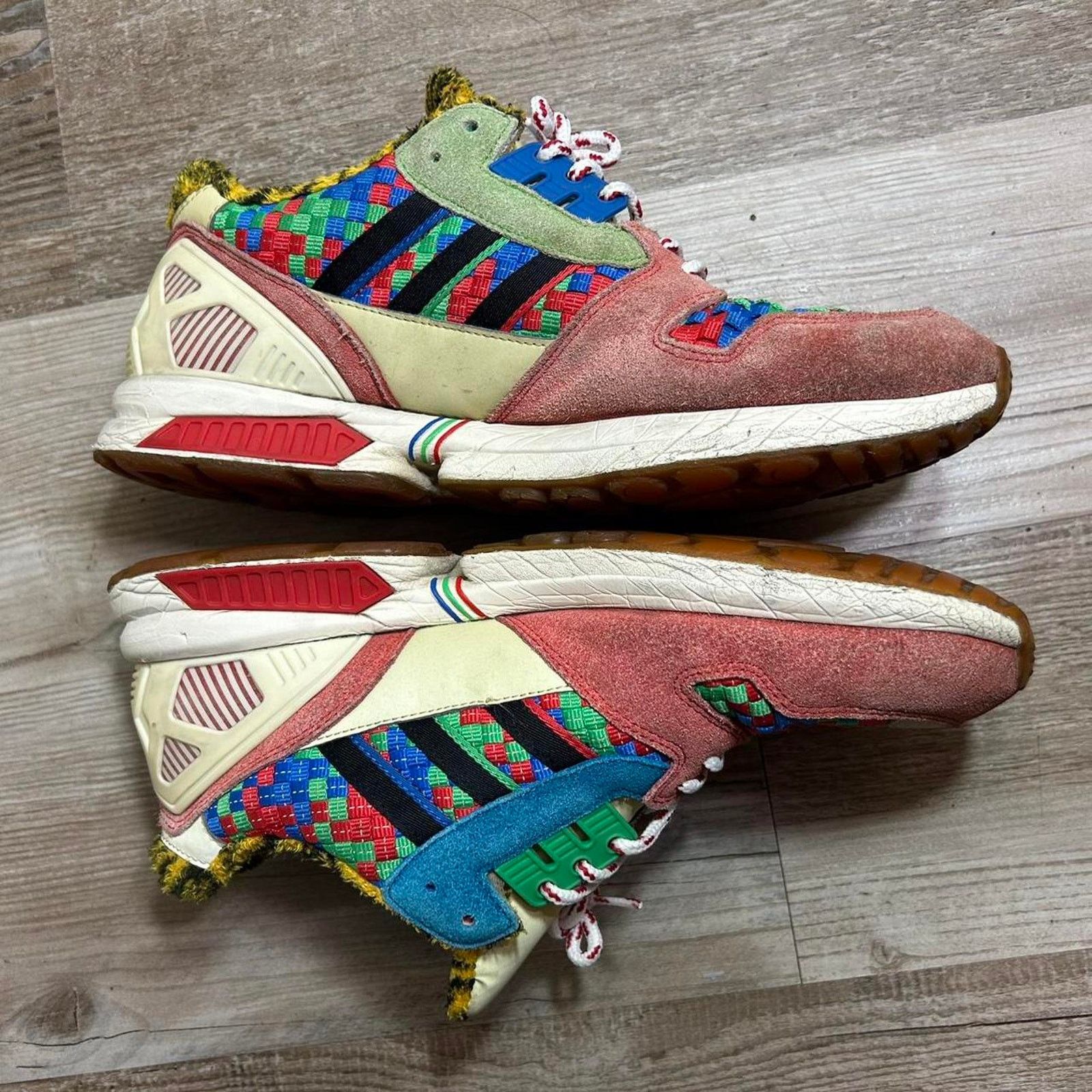 Adidas ADIDAS x ATMOS ZX 8000 Setsubun running sneaker shoes 10 1/2 Size US 10.5 / EU 43-44 - 4 Thumbnail