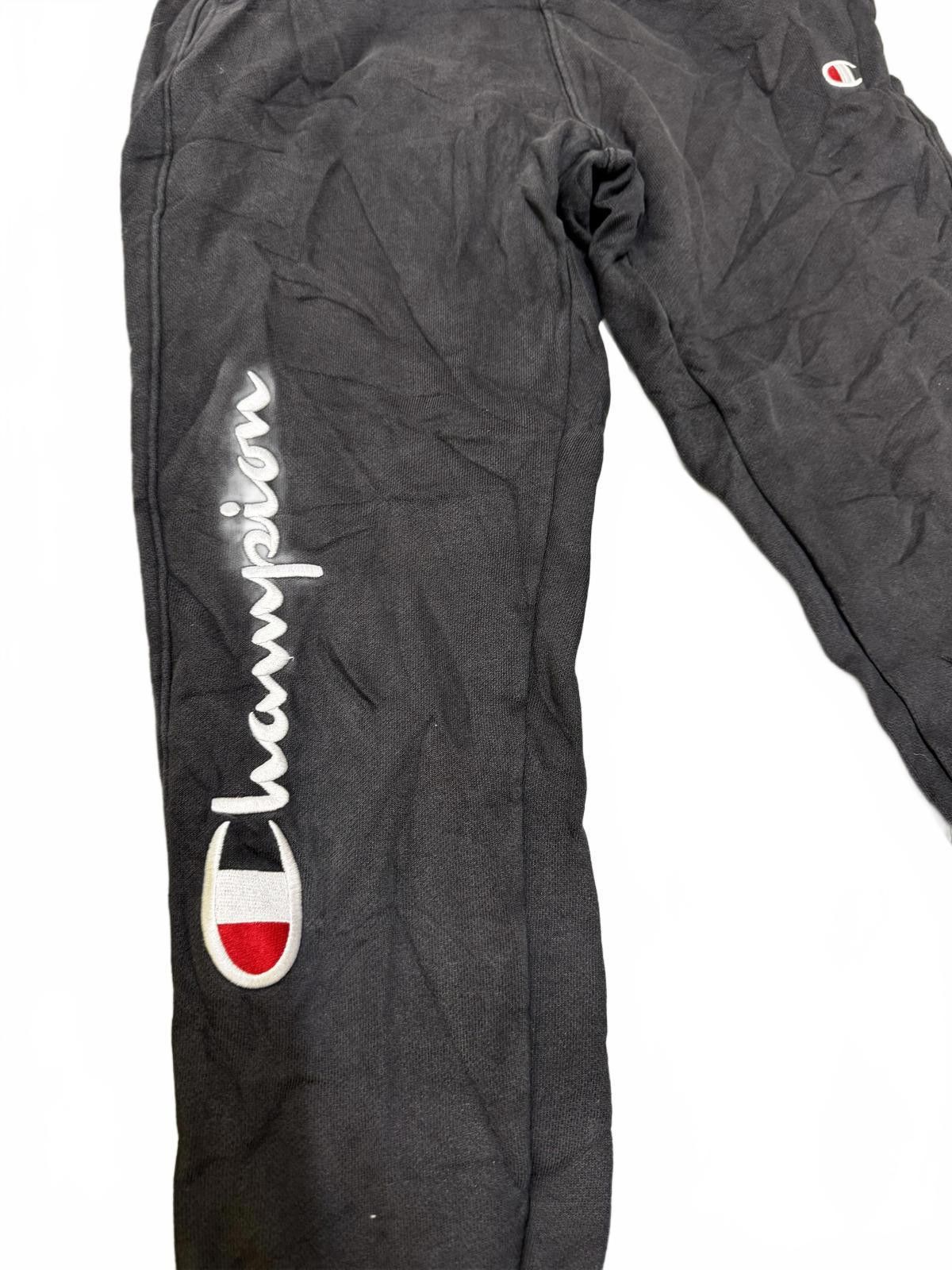 Champion Champion Men's Black Sweatpants Size US 32 / EU 48 - 4 Thumbnail