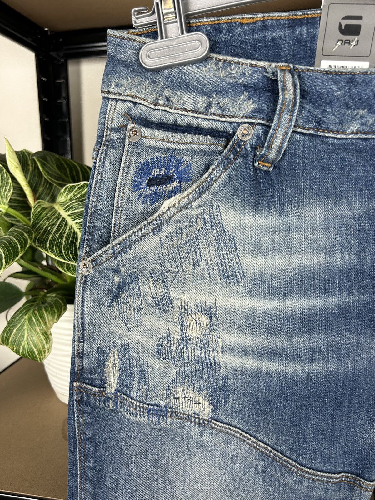 G-Star 5620 3D Zip Knee Skinny G-Star Denim Size US 29 - 4 Thumbnail