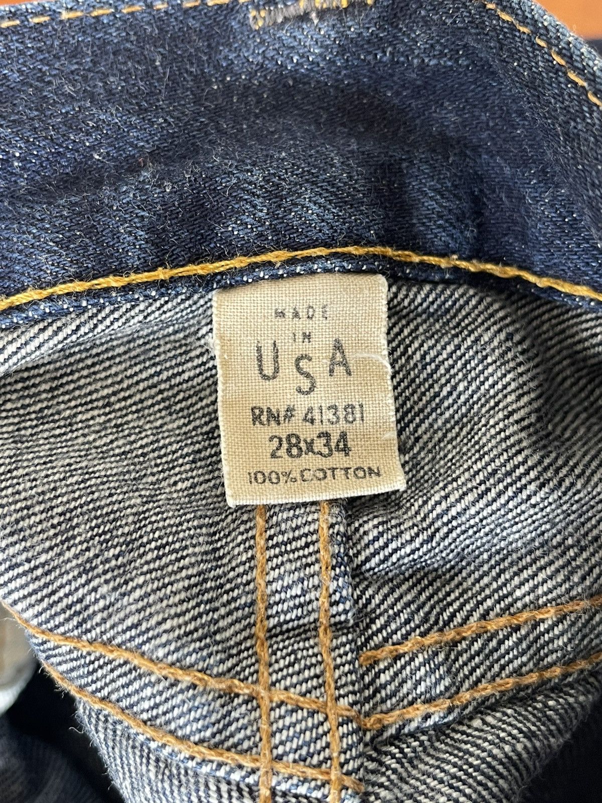 RRL Ralph Lauren RRL Slim Straight Japan Woven Selvedge Jeans Ralph Lauren Size US 32 / EU 48 - 9 Thumbnail
