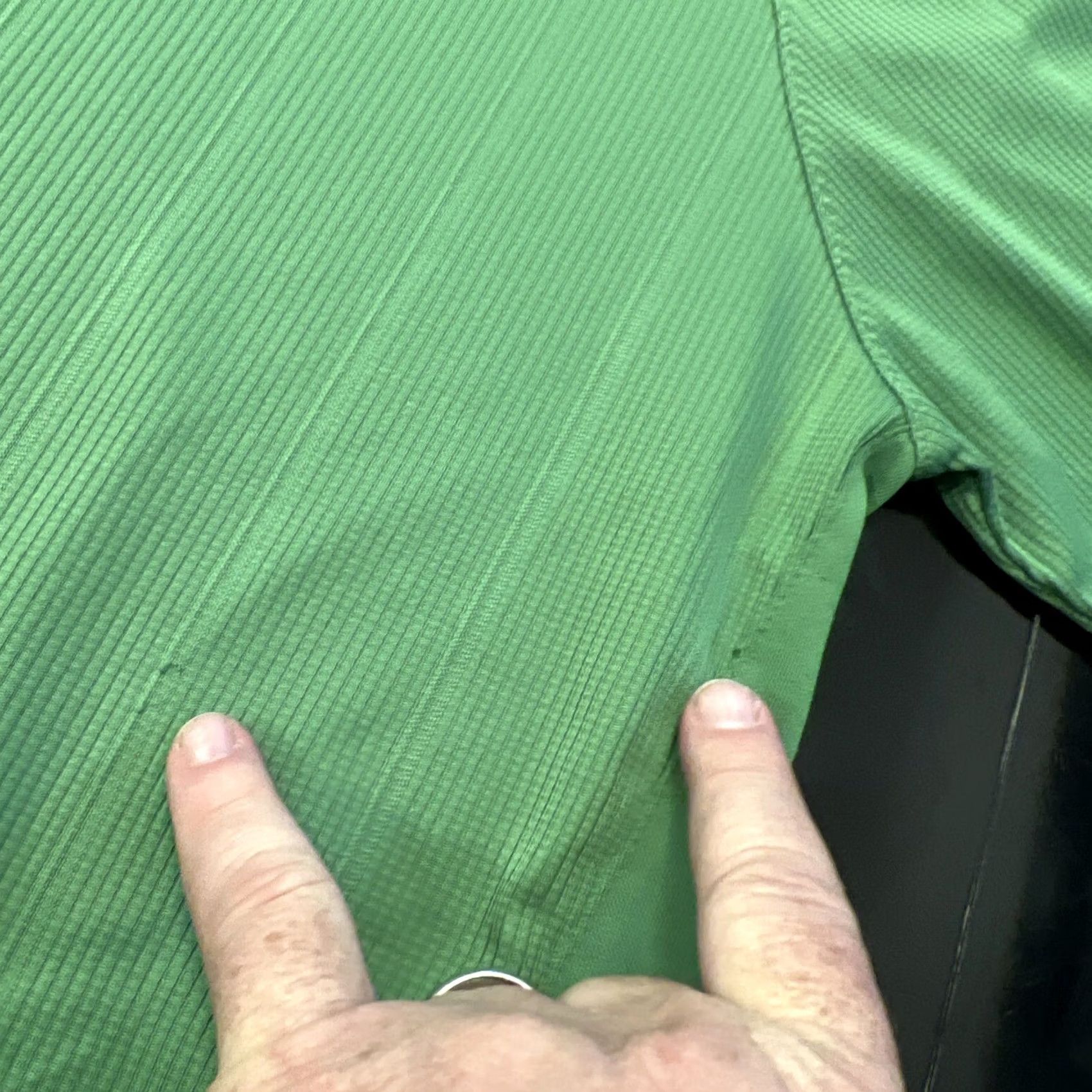 Vintage VINTAGE Panavision Ping Golf Charity Polo Shirt XL Men Green Solid Short Sleeve Polo Size US XL / EU 56 / 4 - 5 Thumbnail