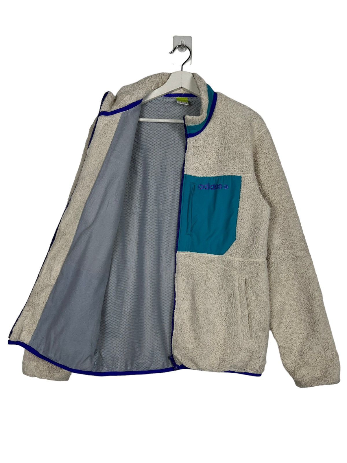 Adidas 🔥 ADIDAS FLEECE JACKET Size US M / EU 48-50 / 2 - 3 Thumbnail