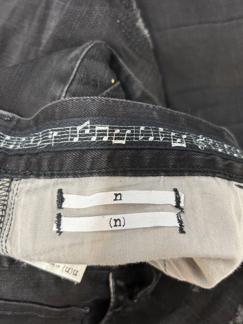 Number (N)ine Distressed Jeans Size US 31 - 8 Thumbnail