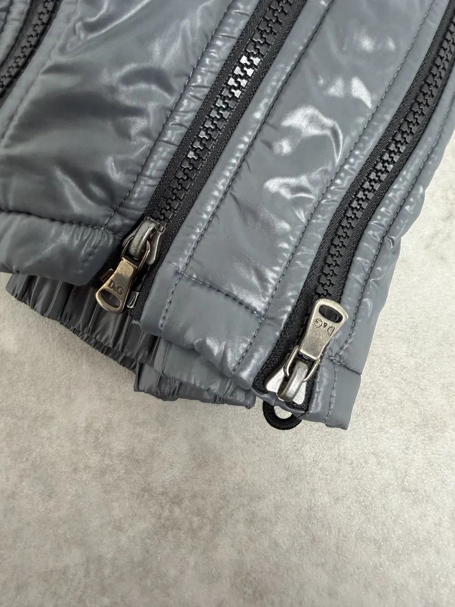 Dolce & Gabbana FW2010 Dolce & Gabbana Grey Multi Zips Astro Puffer Jacket Size US M / EU 48-50 / 2 - 9 Thumbnail